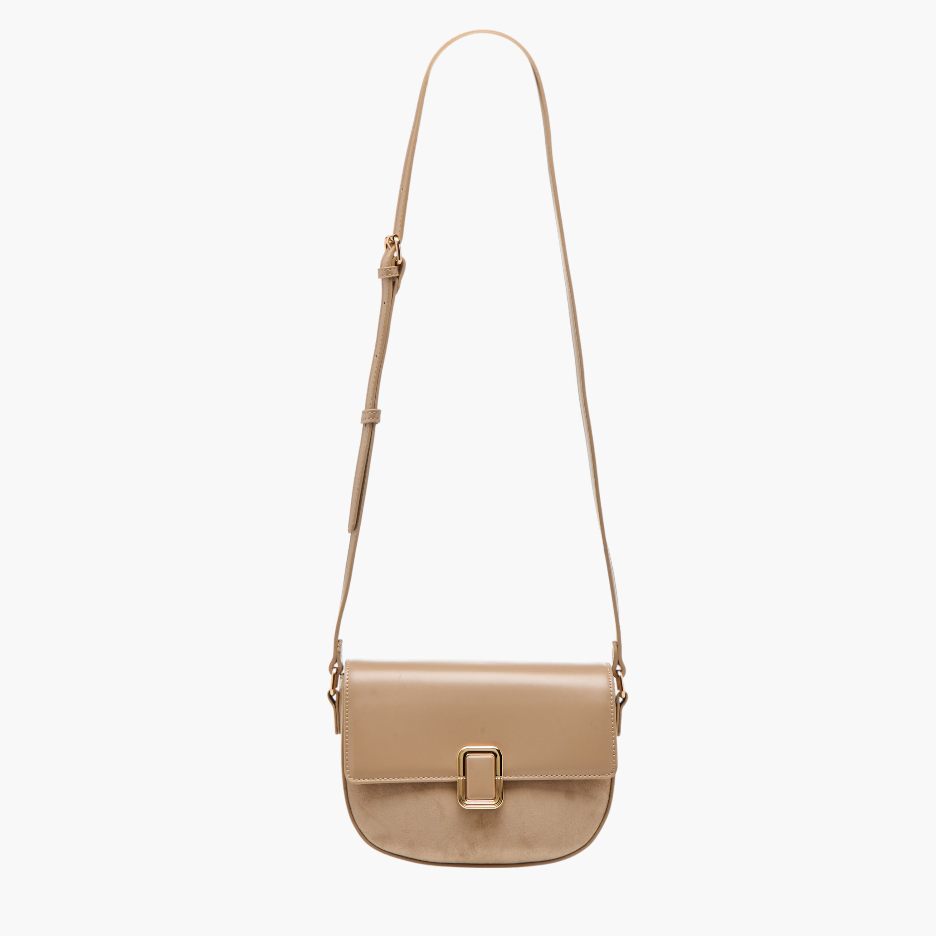 Flora Bella Solid Crossbody Bag with Adjustable Strap-women-bagsandwallets-handbags-image-2