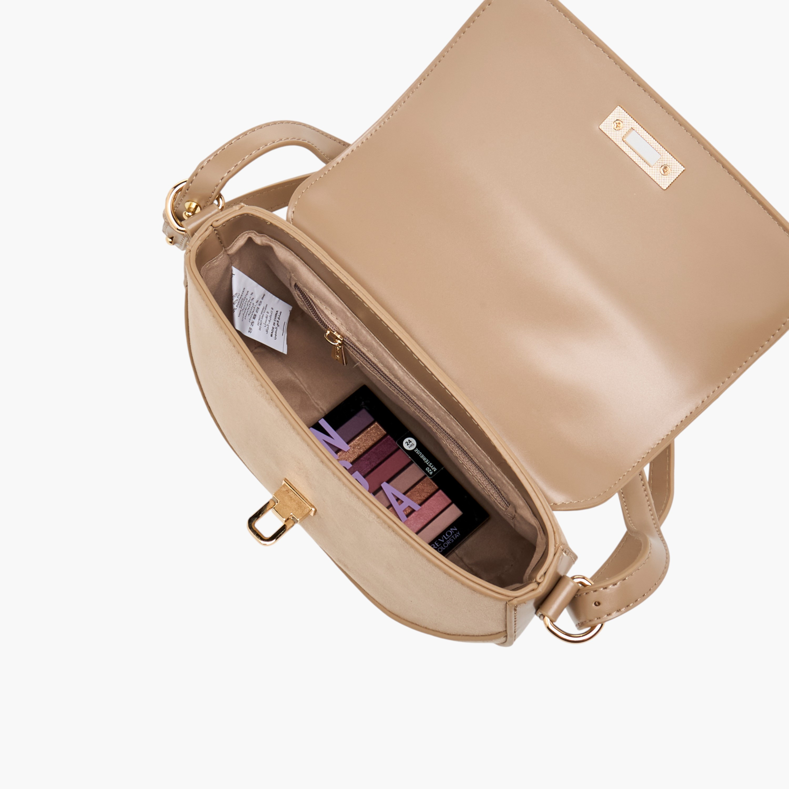 Flora Bella Solid Crossbody Bag with Twist Lock Closure-women-bagsandwallets-handbags-image-8