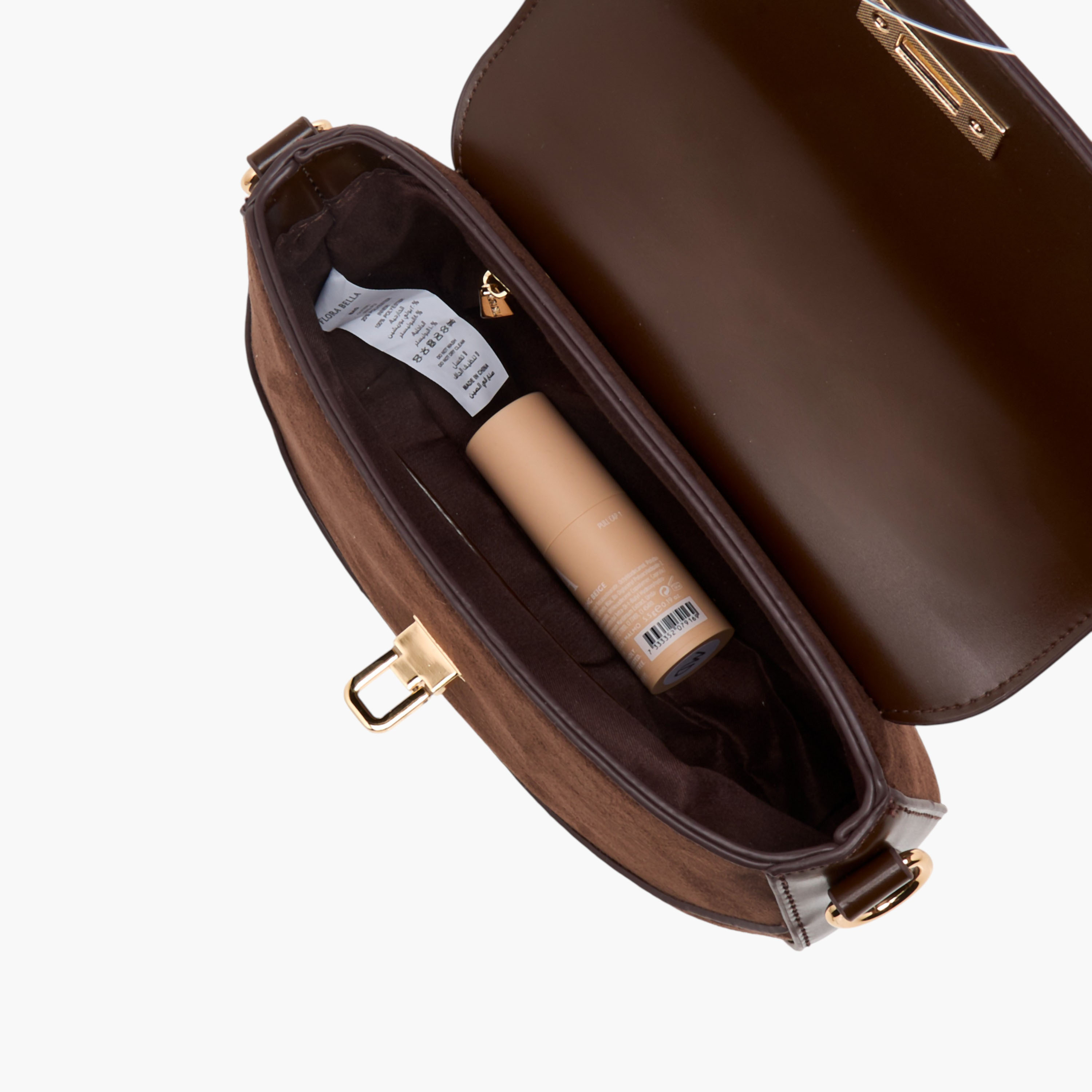 شنطة كروس بودي سادة بإغلاق قفل دوار من فلورا بيلا-women-bagsandwallets-handbags-image-8