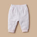 Juniors Bunny Applique Round Neck T-shirt and Pyjama Set-Pyjama Sets-thumbnail-2