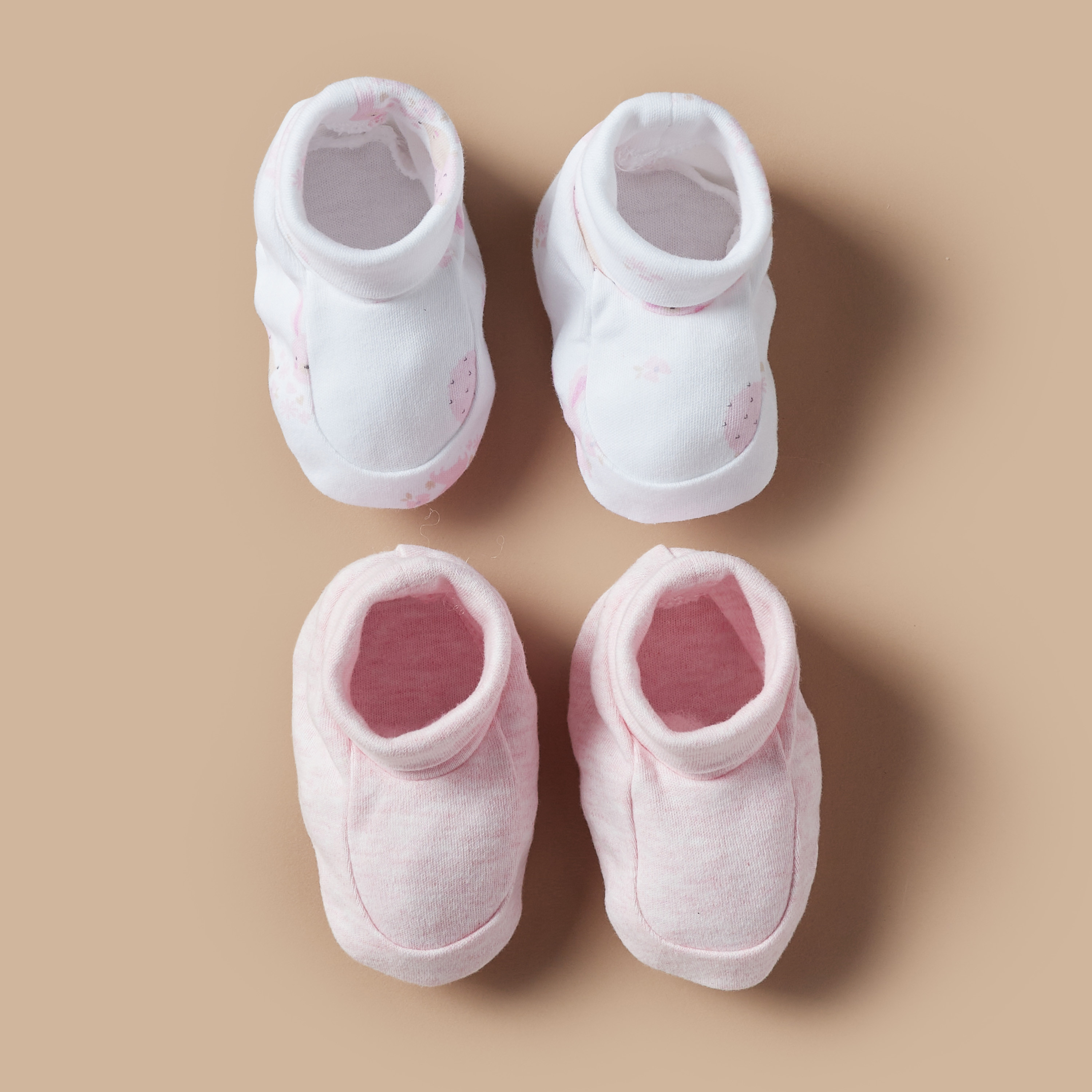 Juniors Assorted Slip-On Booties - Set of 2-baby-girls-shoes-booties-image-4