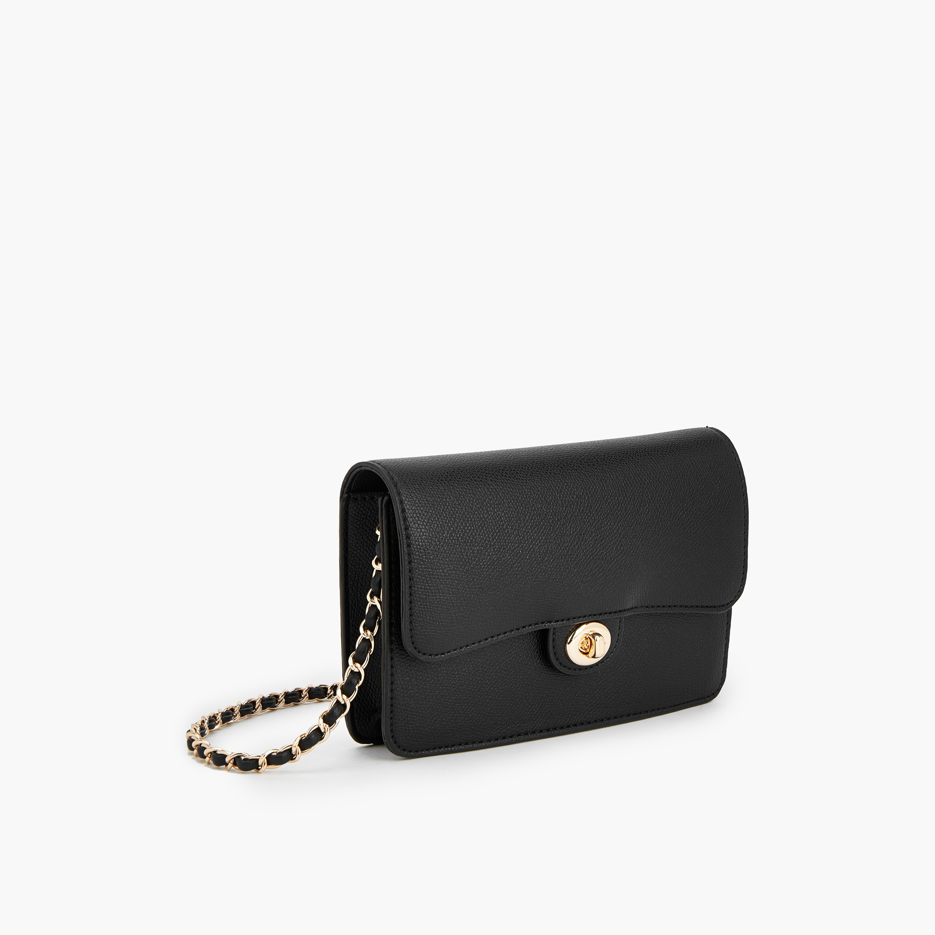 شنطة كروس بودي بارزة الملمس بقفل ملتوي من فلورا بيلا-women-bagsandwallets-handbags-image-4