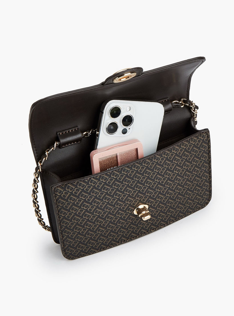 شنطة كروس بودي بطبعات مونوجرام وقفل إغلاق دوّار من فلورا بيلا-women-bagsandwallets-handbags-image-8