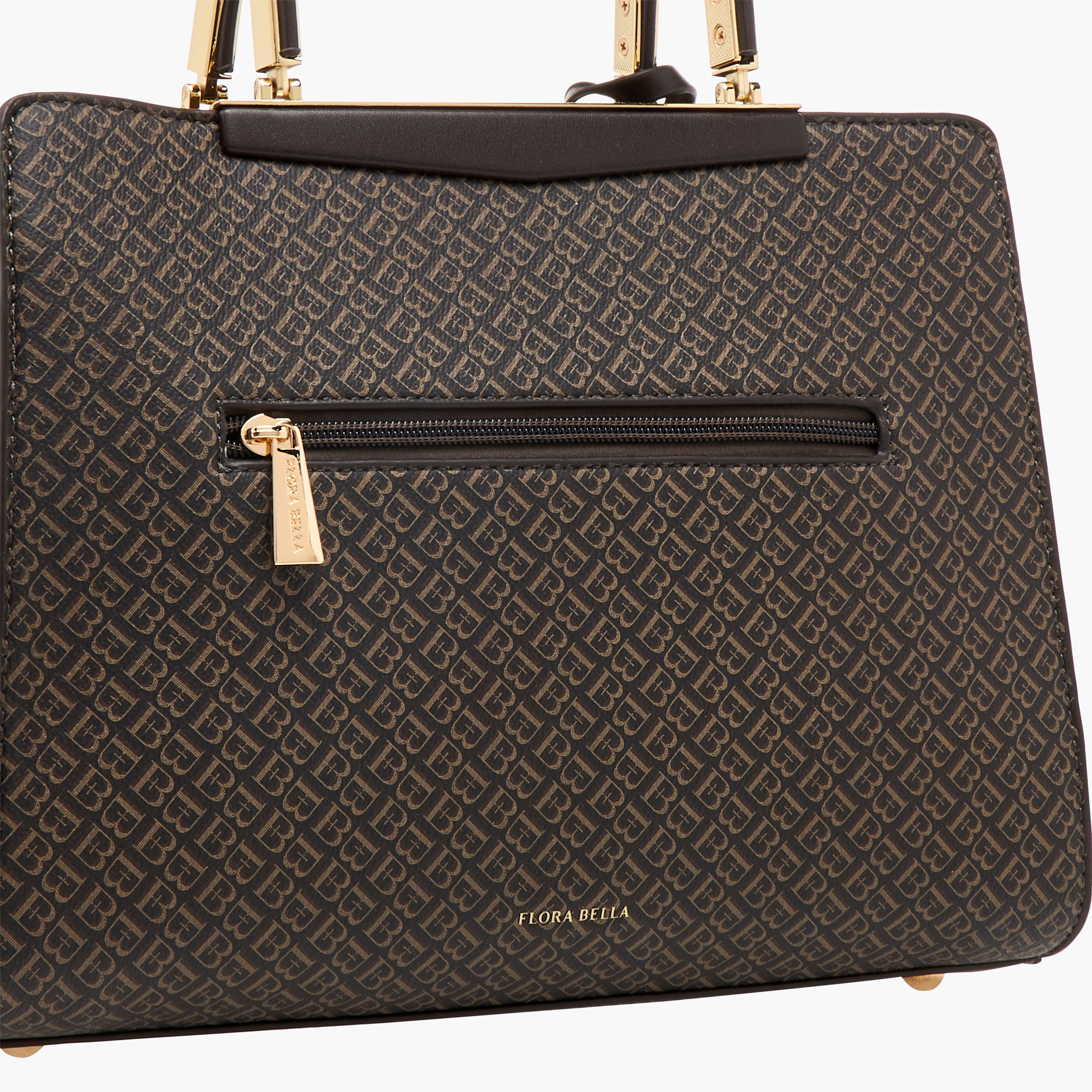 شنطة توتي بمقابض مزدوجة وطبعات مونوجرام من فلورا بيلا-women-bagsandwallets-handbags-image-6