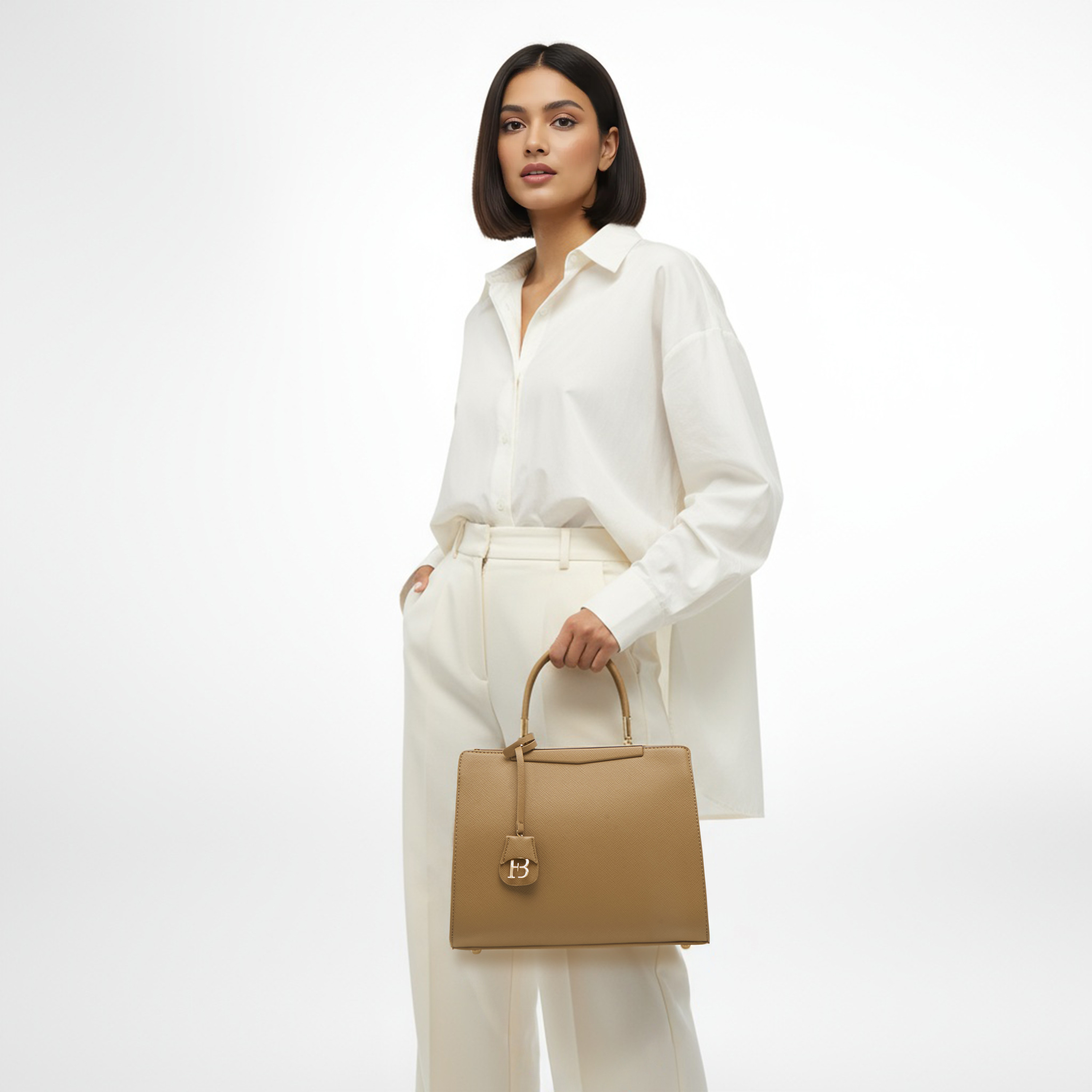 شنطة توتي سادة بحزام قابل للفصل من فلورا بيلا-women-bagsandwallets-handbags-image-2