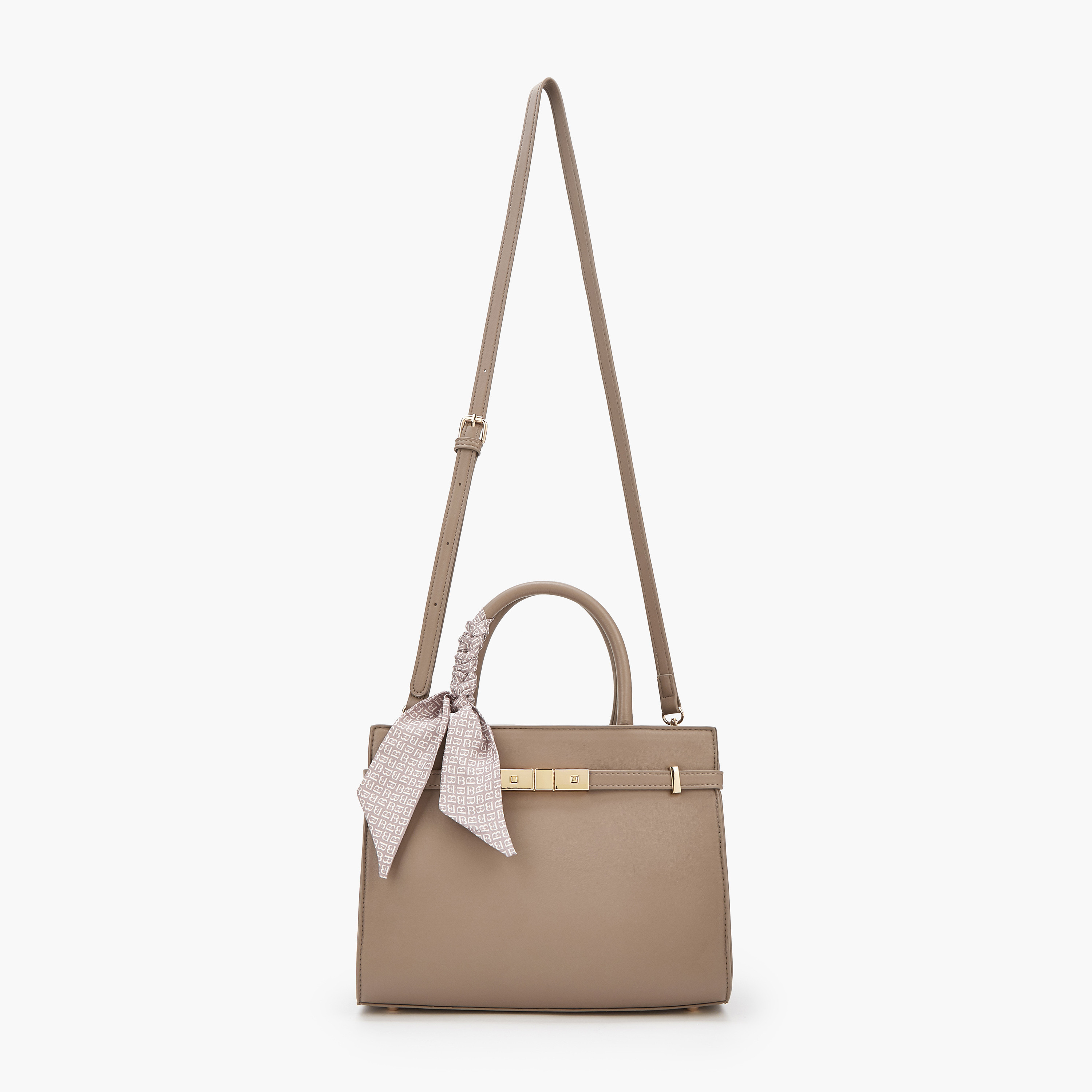شنطة توتي بحزام قابل للفصل وزينة وشاح من فلورا بيلا-women-bagsandwallets-handbags-image-2