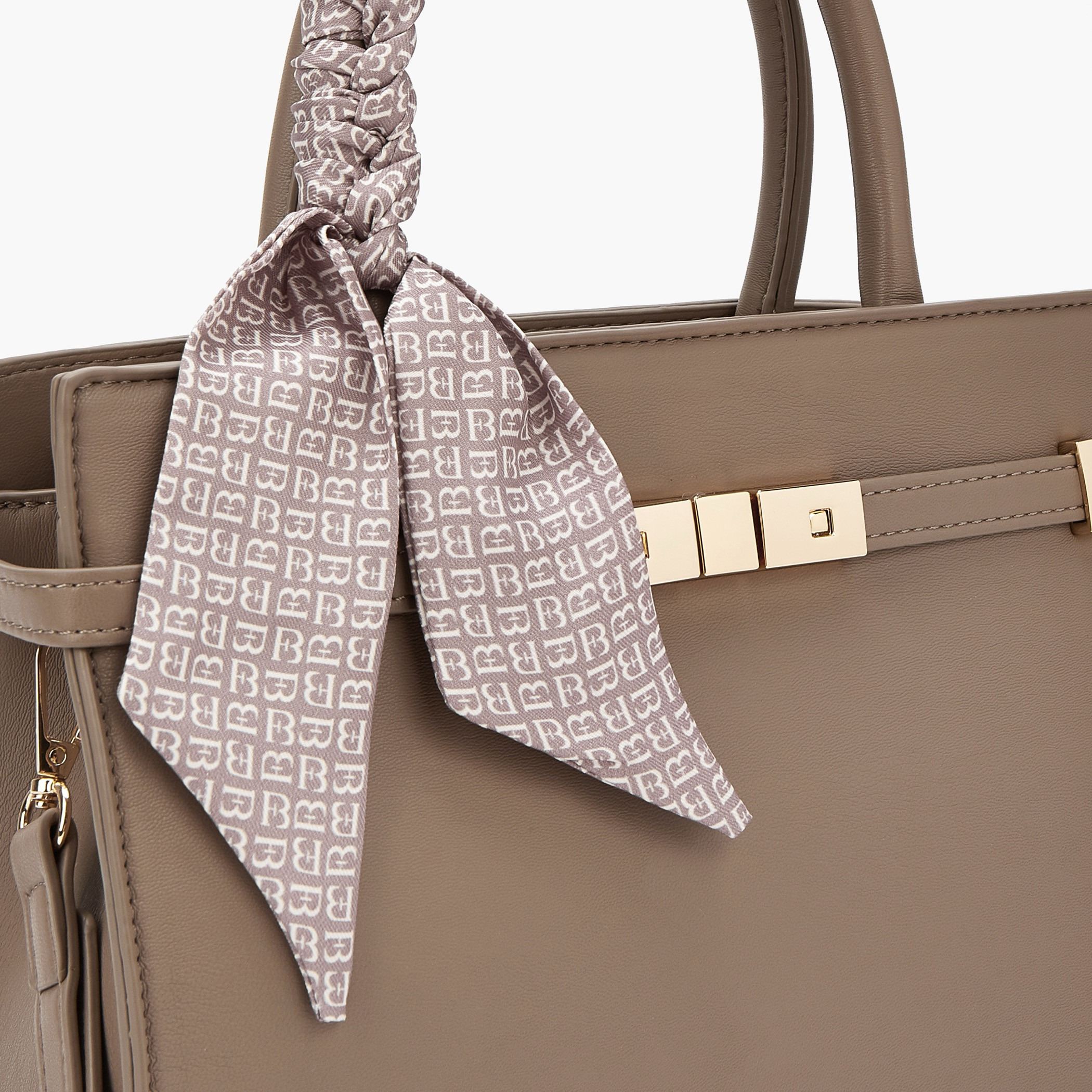 شنطة توتي بحزام قابل للفصل وزينة وشاح من فلورا بيلا-women-bagsandwallets-handbags-image-4