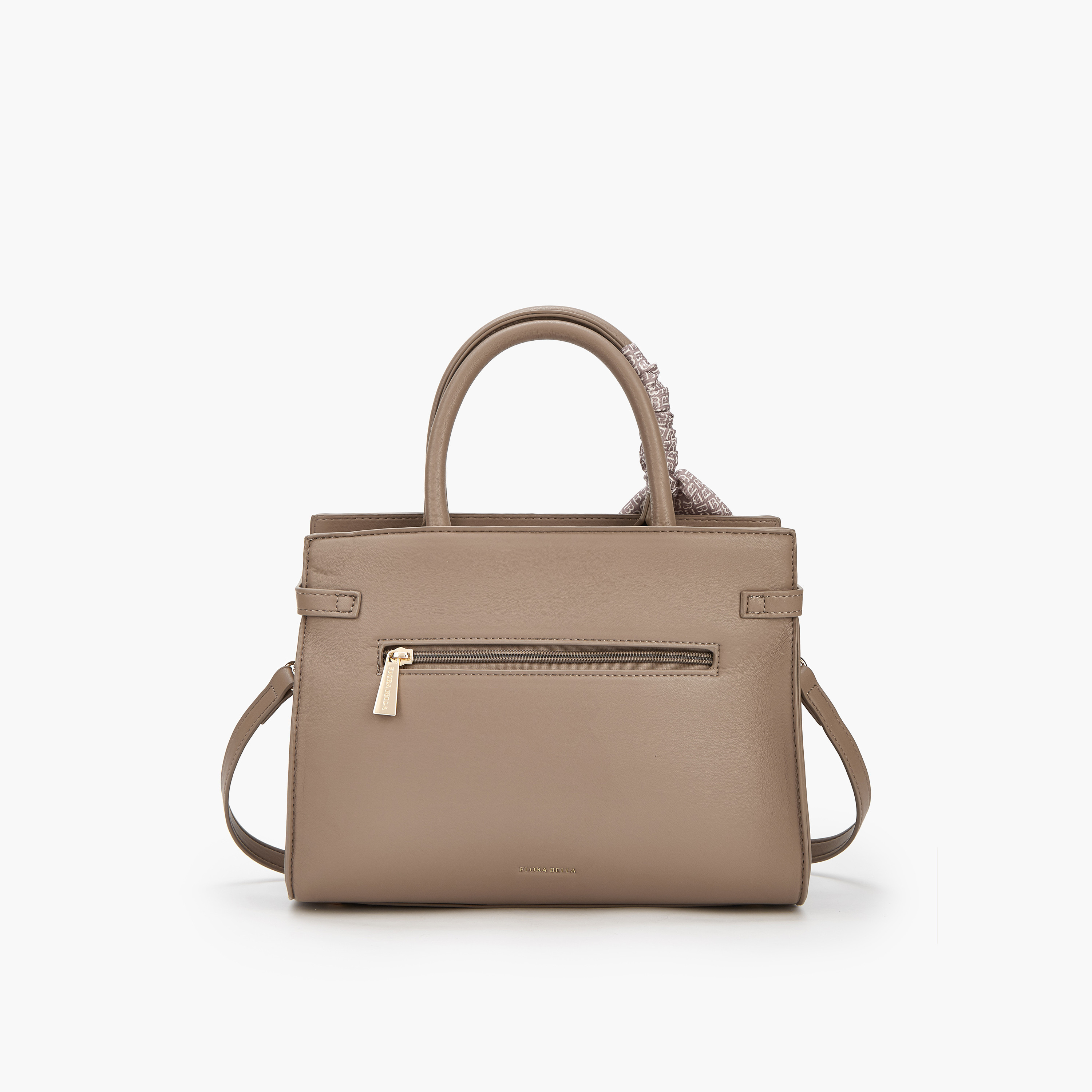 شنطة توتي بحزام قابل للفصل وزينة وشاح من فلورا بيلا-women-bagsandwallets-handbags-image-5