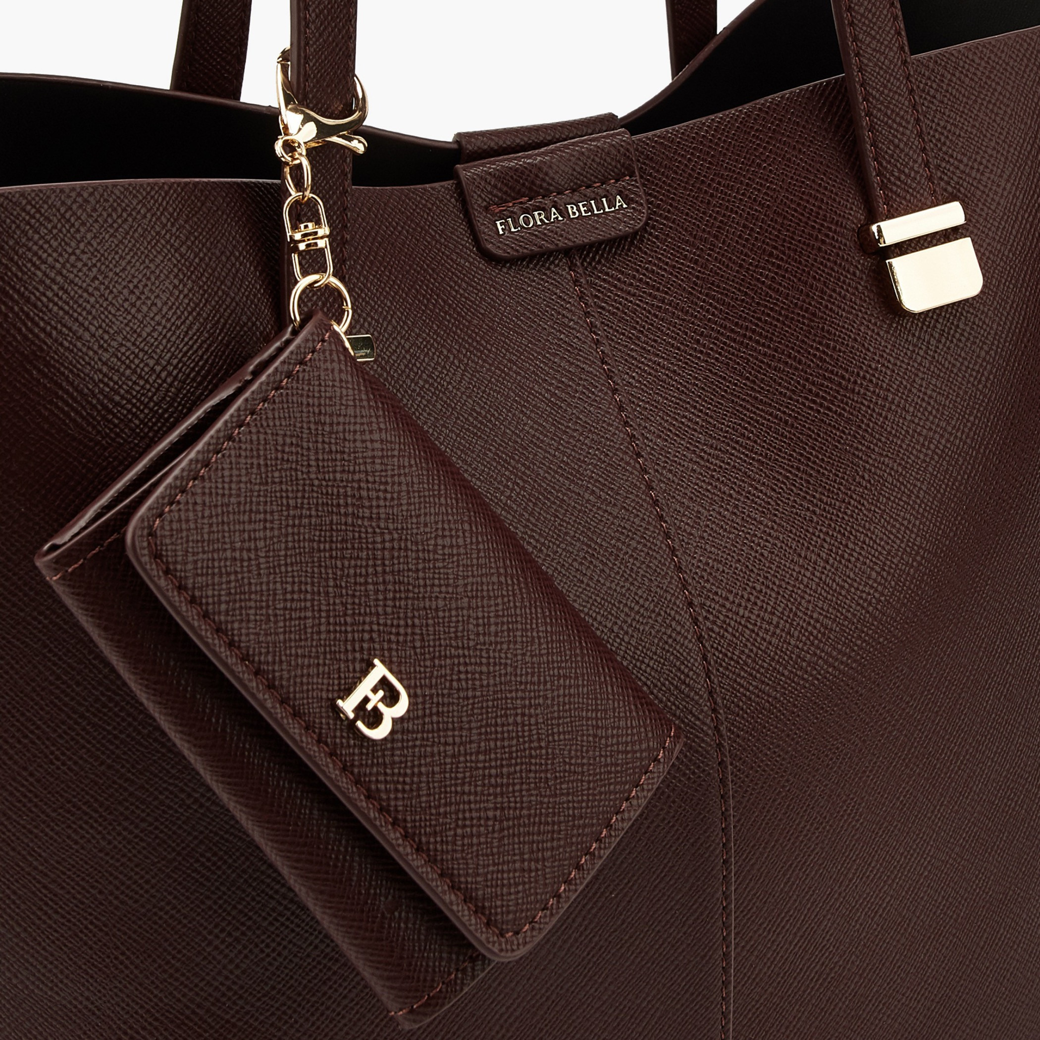 Flora Bella Textured Tote Bag with Pouch and Card Holder-women-bagsandwallets-handbags-image-3