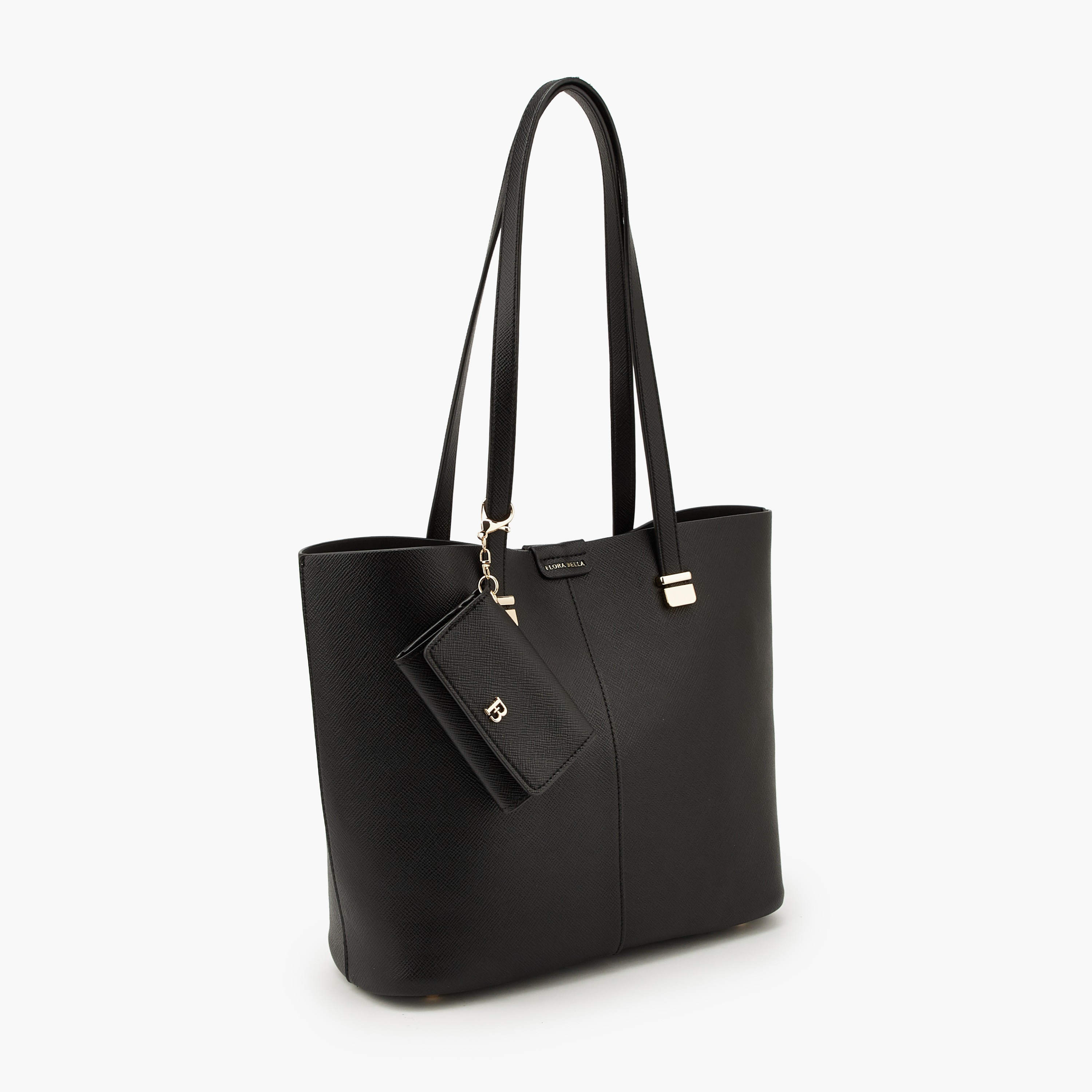 شنطة توتي بارزة الملمس مع محفظة وحامل بطاقات من فلورا بيلا-women-bagsandwallets-handbags-image-5