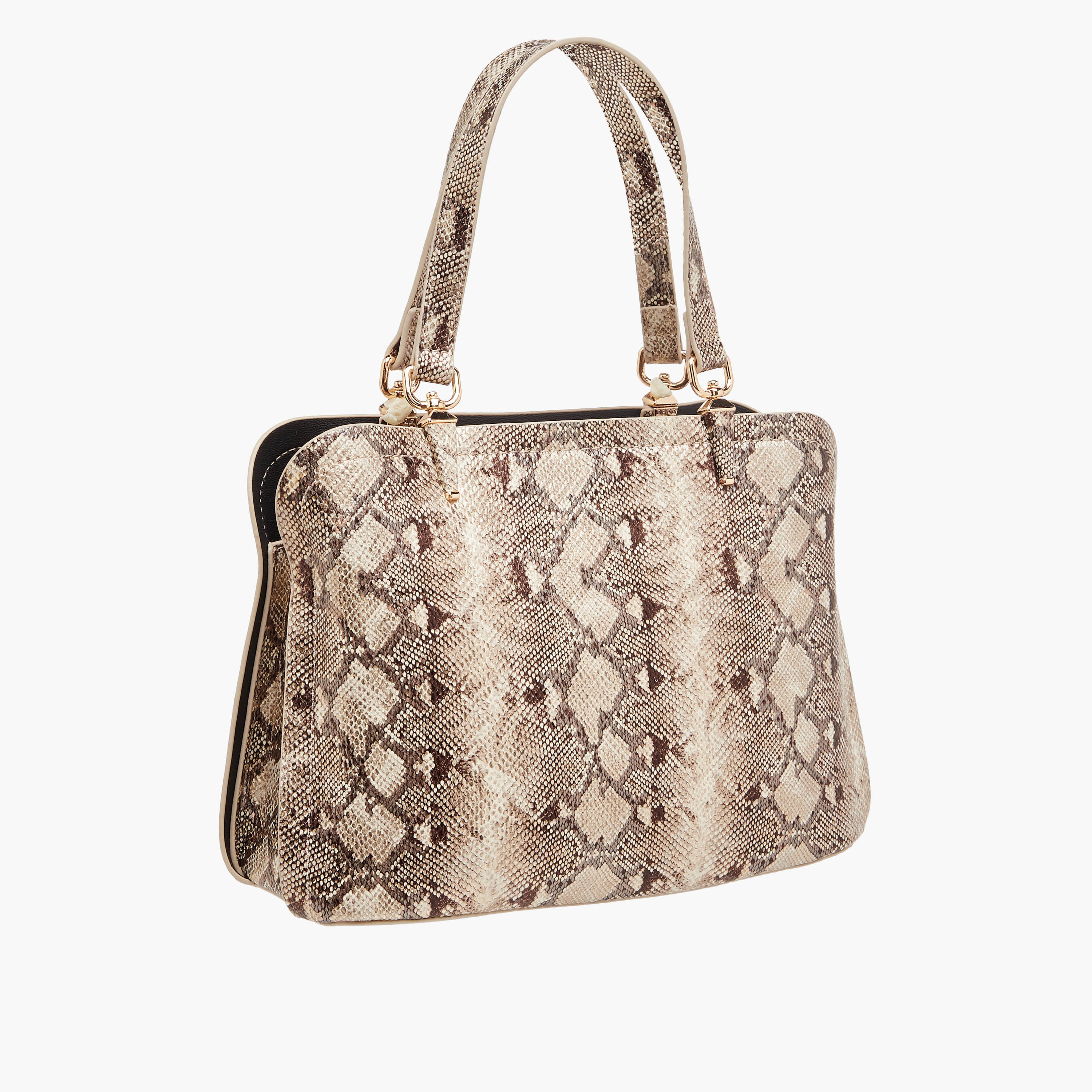 Flora Bella Animal Print Tote Bag with Zip Closure and Detachable Strap-women-bagsandwallets-handbags-image-3