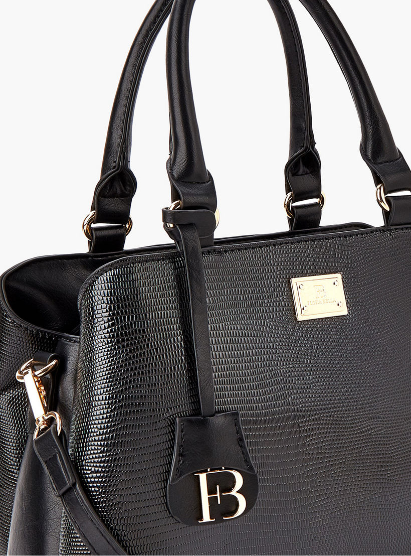 شنطة توتي بارزة الملمس بمقابض مزدوجة من فلورا بيلا-women-bagsandwallets-handbags-image-4
