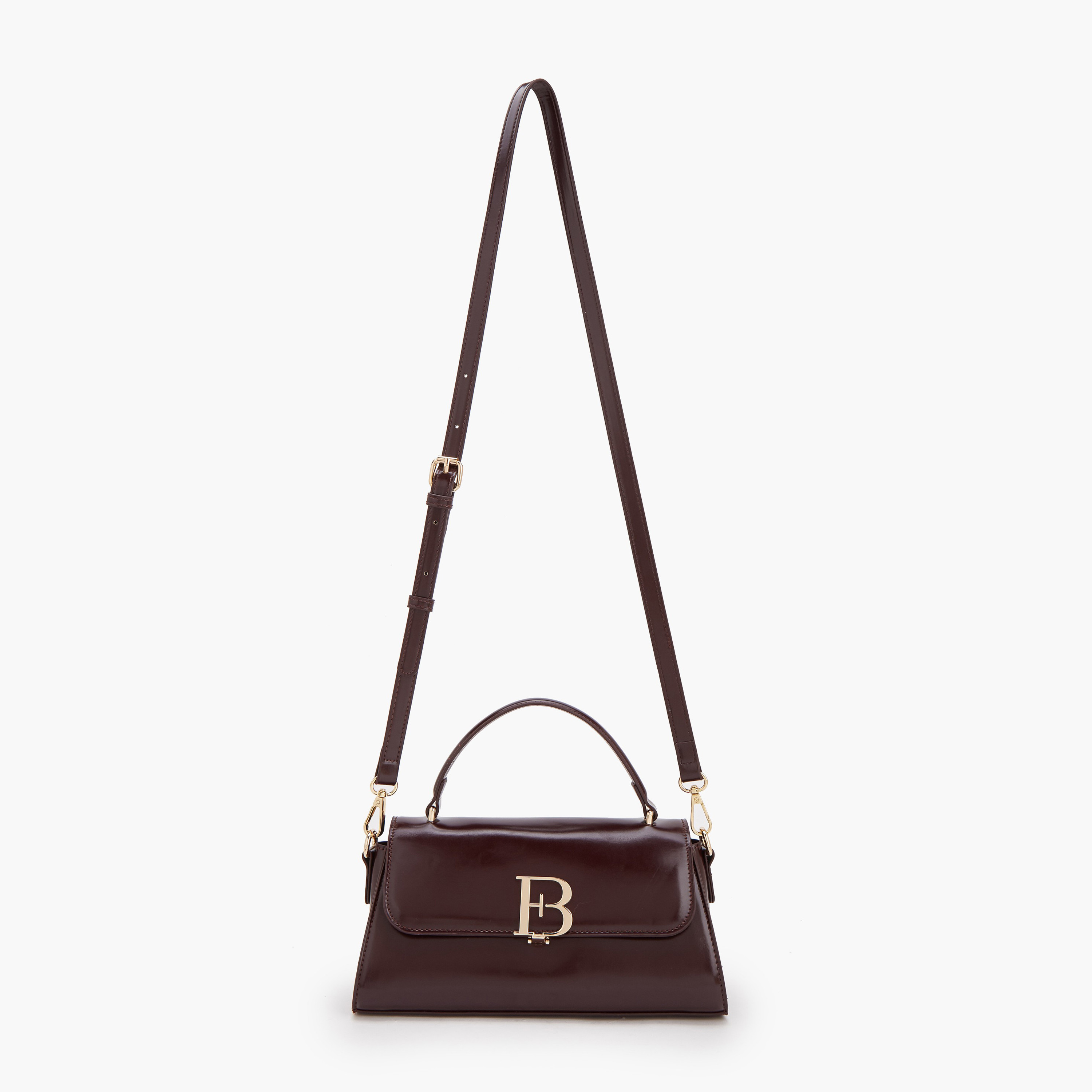 شنطة ساتشيل سادة بحزام قابل للفصل من فلورا بيلا-women-bagsandwallets-handbags-image-2