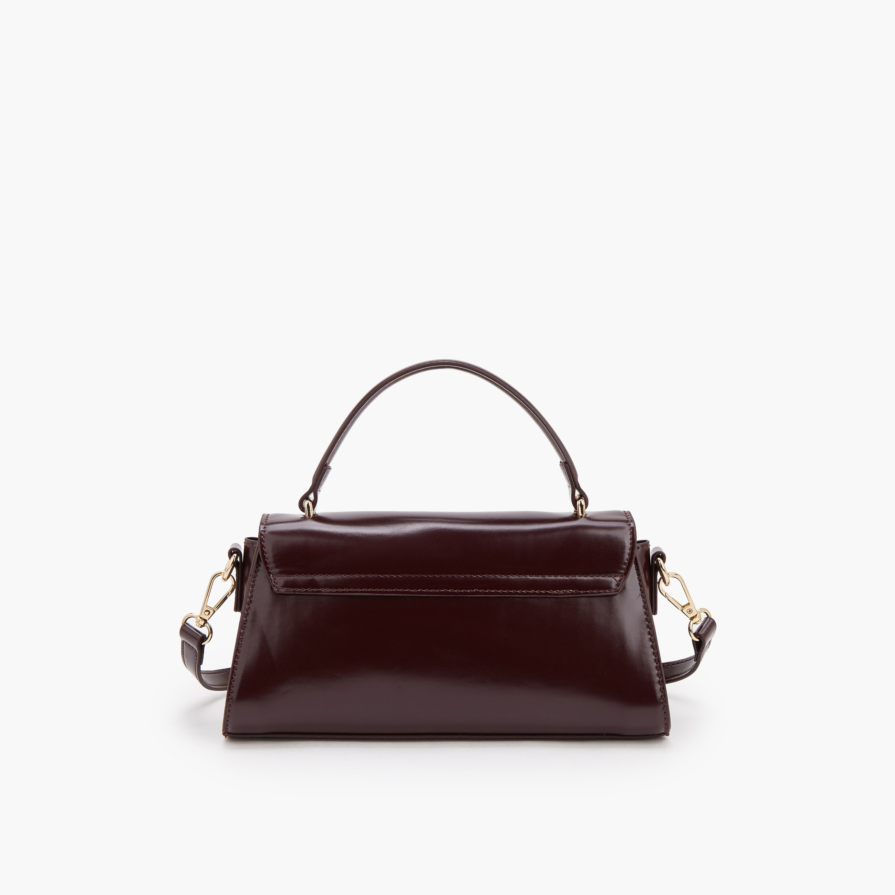 شنطة ساتشيل سادة بحزام قابل للفصل من فلورا بيلا-women-bagsandwallets-handbags-image-5