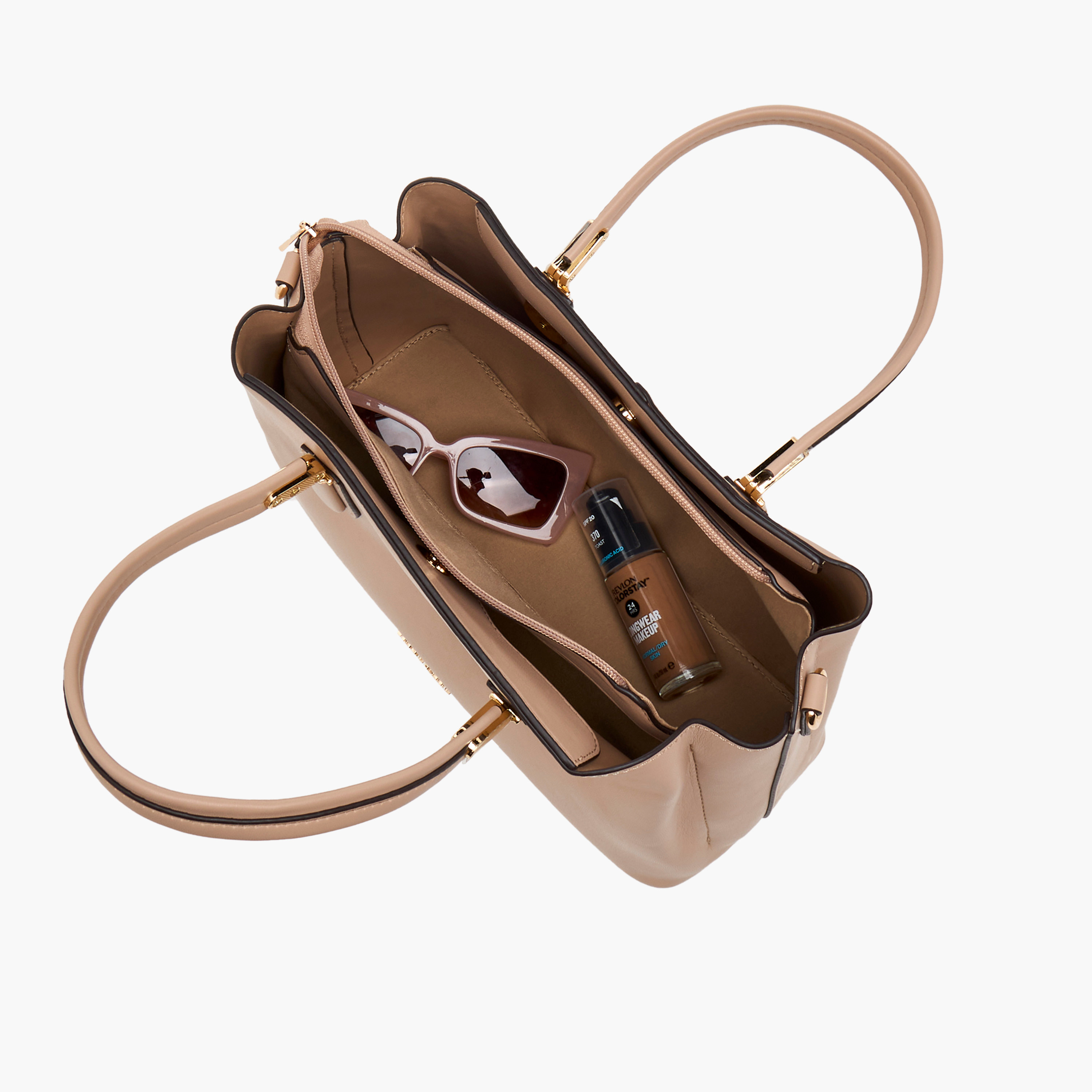 Flora Bella Solid Tote Bag with Detachable Strap-women-bagsandwallets-handbags-image-7