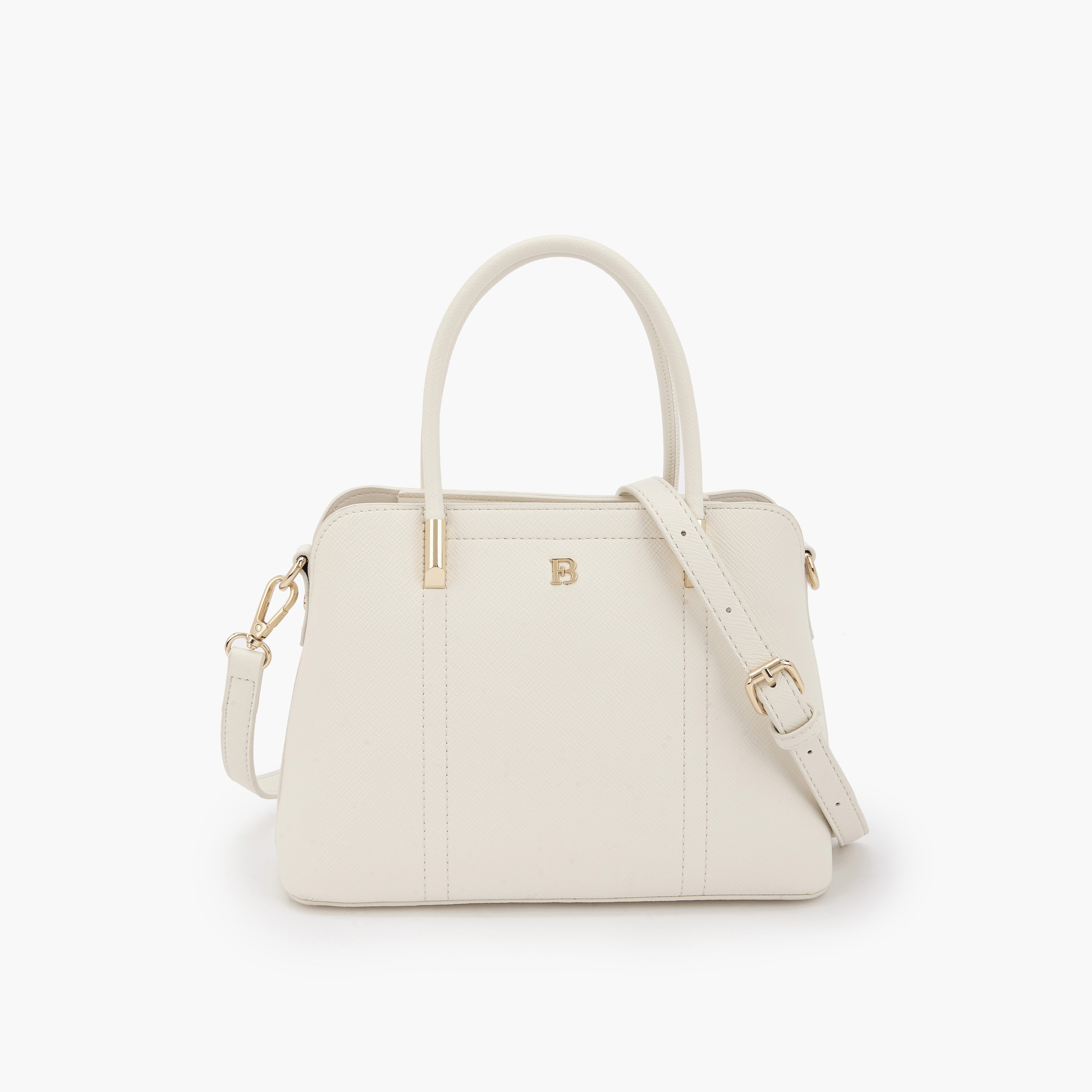 شنطة توتي بزينة شعار وحزام قابل للفصل من فلورا بيلا-women-bagsandwallets-handbags-image-1