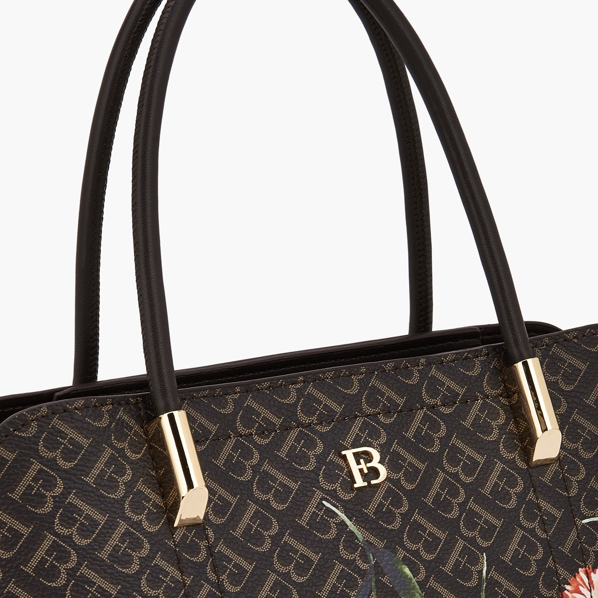 Flora Bella Monogram Print Tote Bag with Double Handles-women-bagsandwallets-handbags-image-6