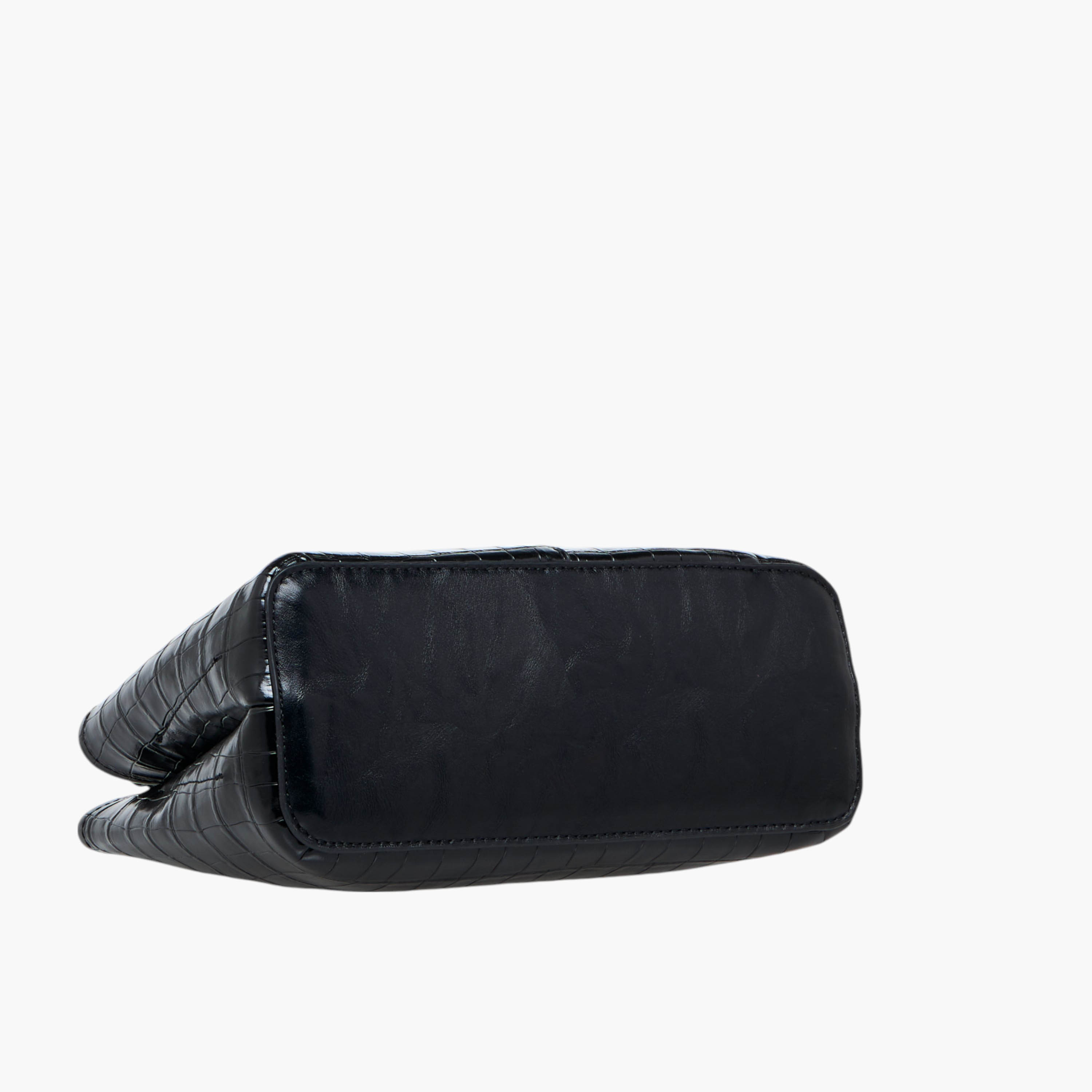 شنطة توت بحزام قابل للفصل وزر إغلاق وتزيينات وشاح من فلورا بيلا-women-bagsandwallets-handbags-image-7