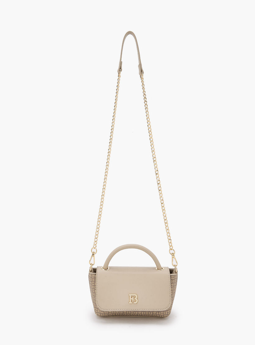 Flora Bella Monogram Print Crossbody Bag with Chain Strap-women-bagsandwallets-handbags-image-3