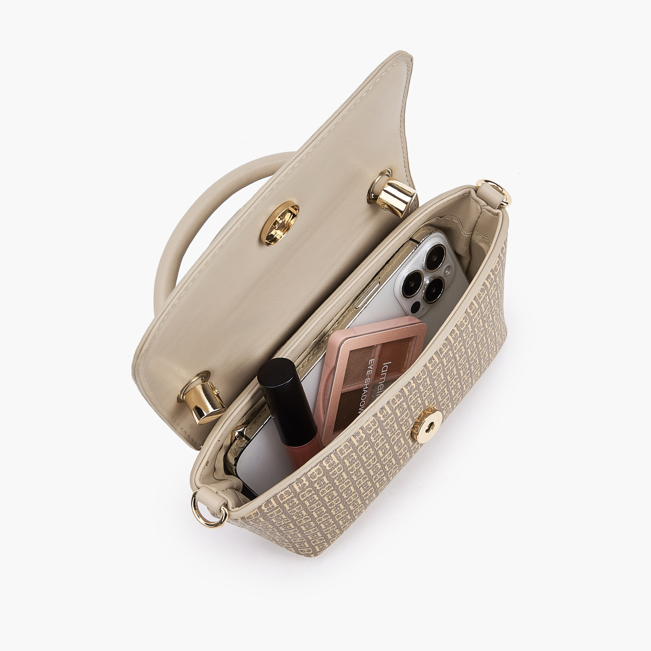 Flora Bella Monogram Print Crossbody Bag with Chain Strap-women-bagsandwallets-handbags-image-8