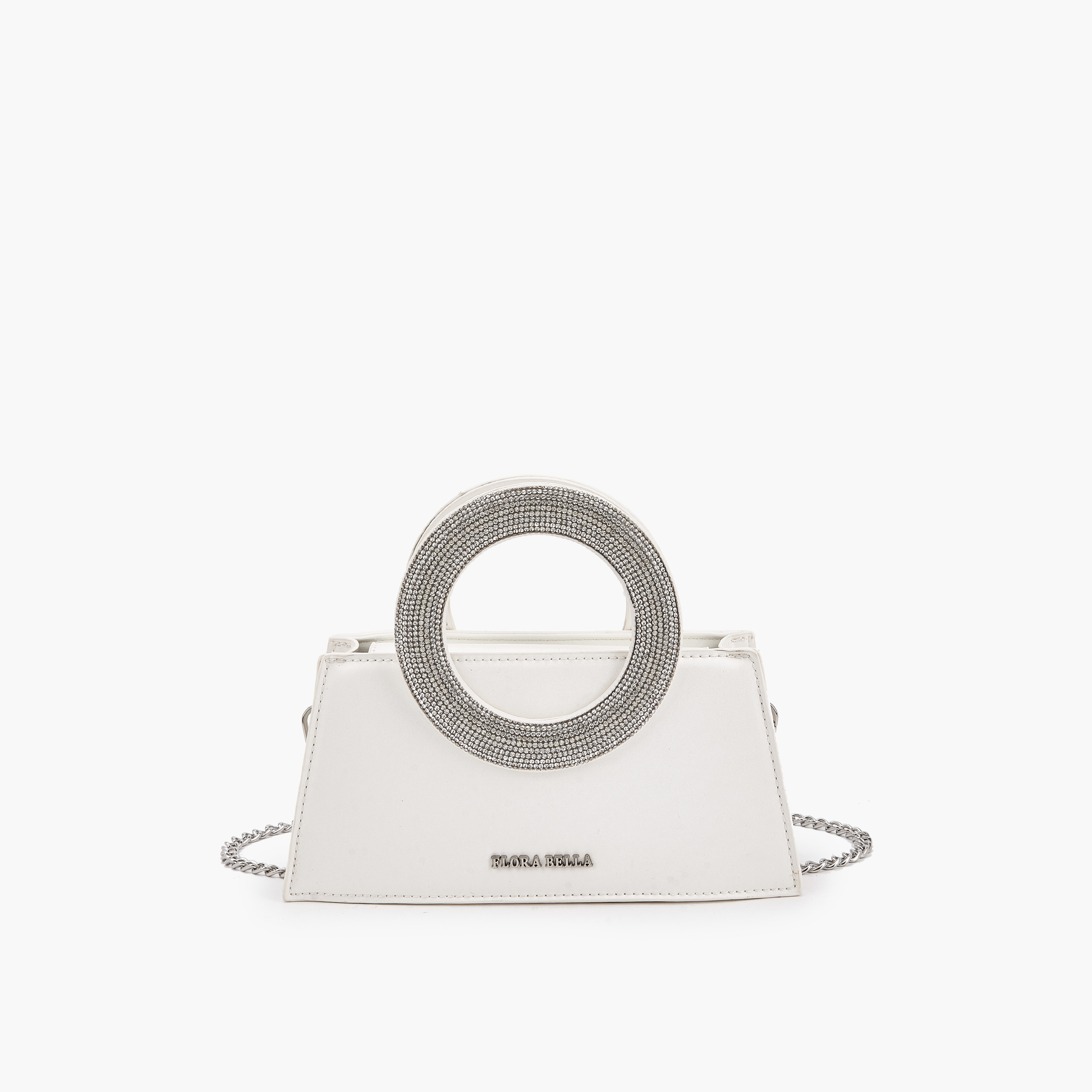 شنطة كروس بودي مزينة بالأحجار بحزام سلسلة من فلورا بيلا-women-bagsandwallets-handbags-image-1