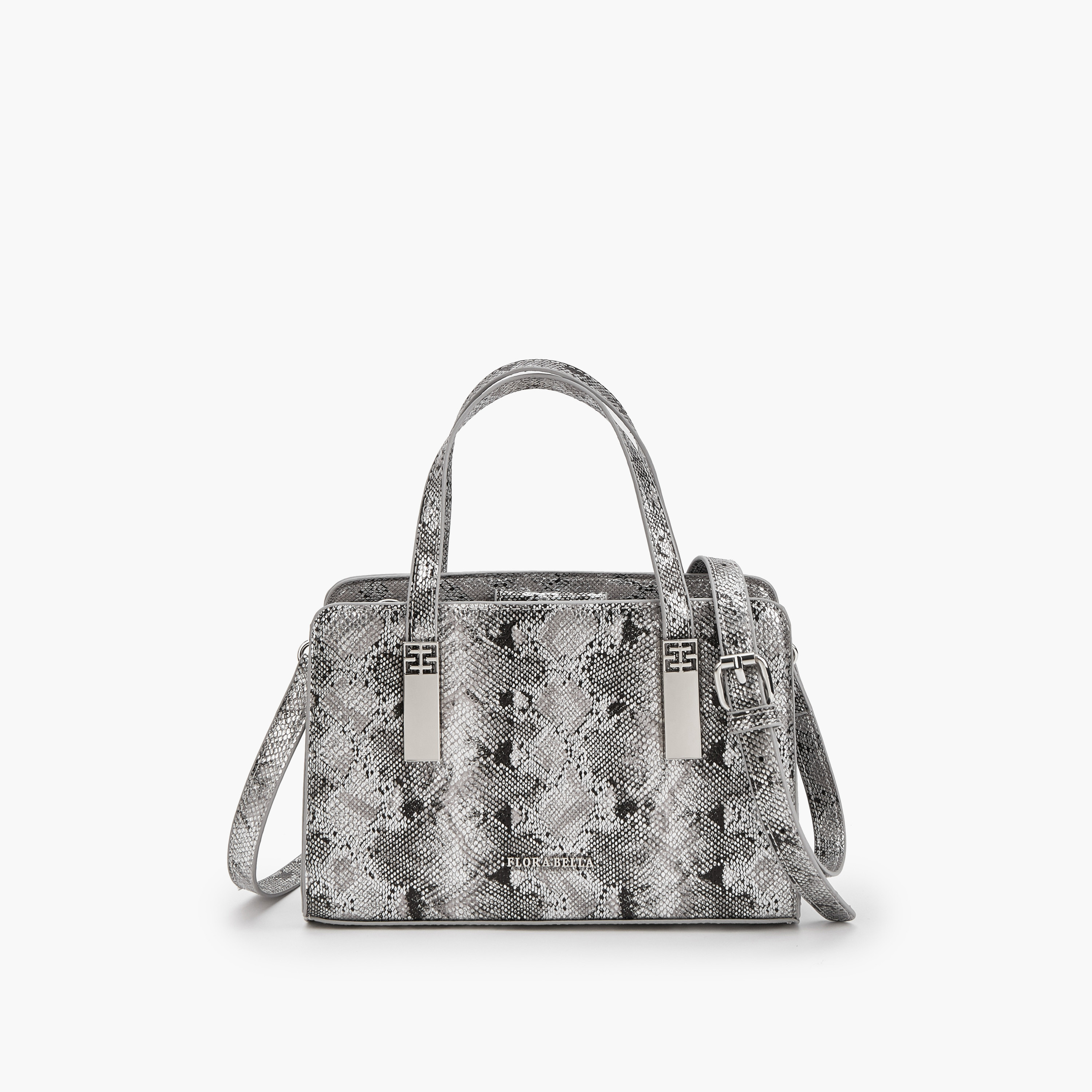 Flora Bella Animal Print Tote Bag with Detachable Strap and Zip Closure-women-bagsandwallets-handbags-image-1