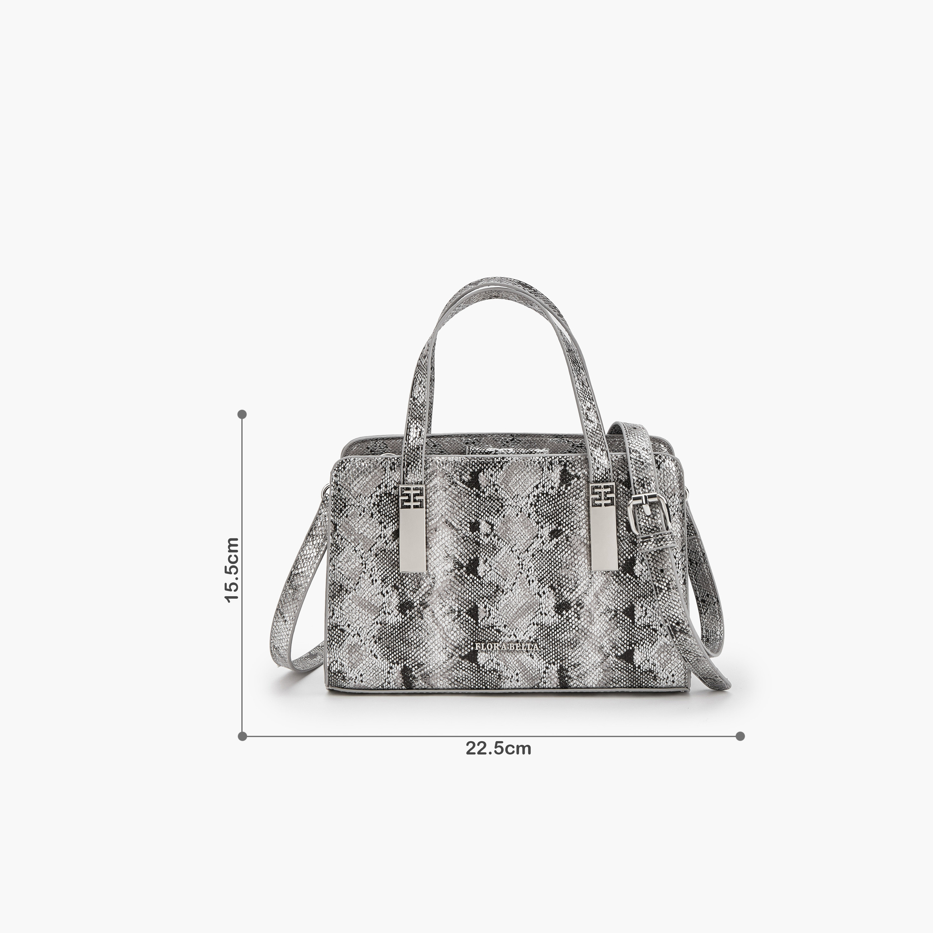 Flora Bella Animal Print Tote Bag with Detachable Strap and Zip Closure-women-bagsandwallets-handbags-image-2