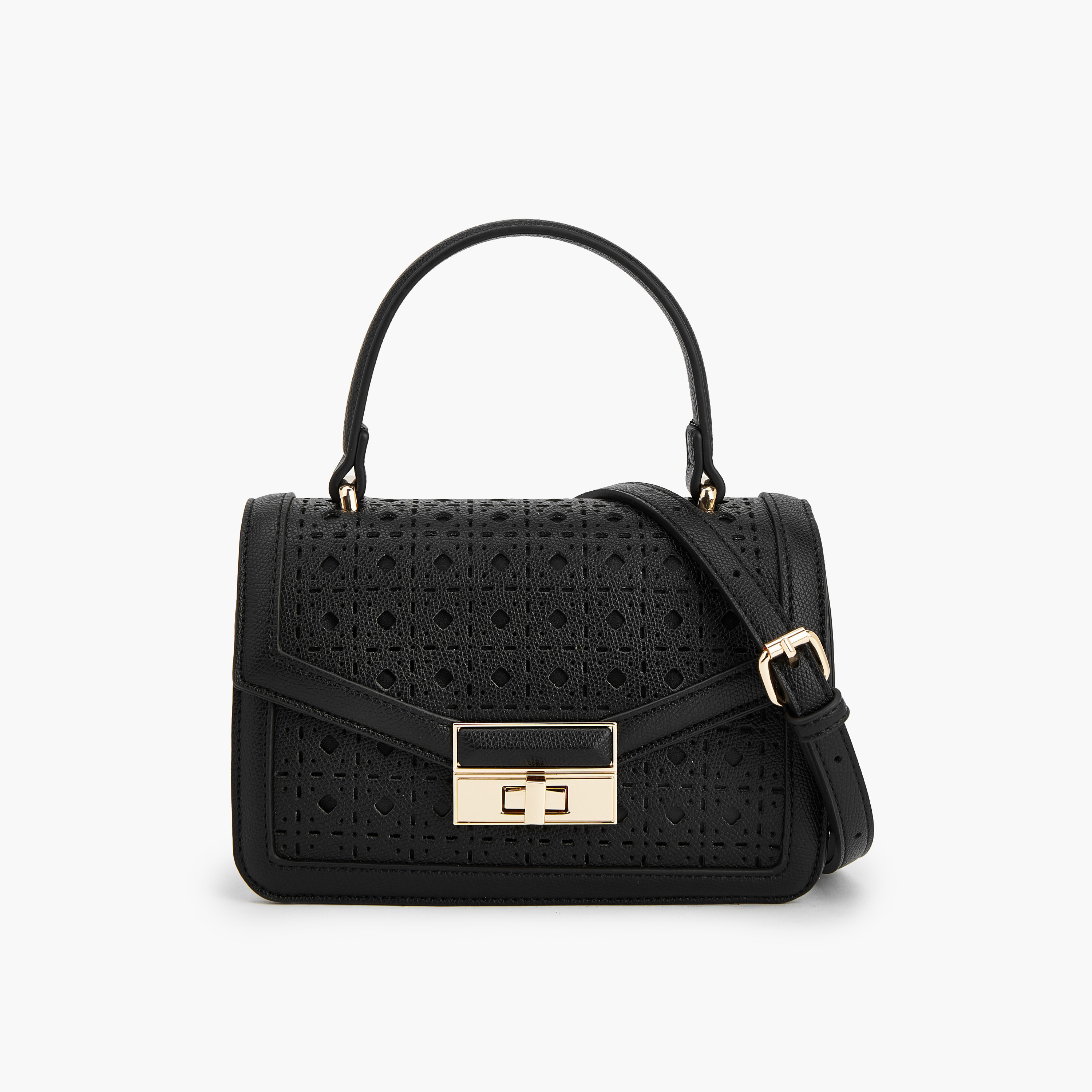Flora Bella Laser Cut Crossbody Bag with Top Handle-women-bagsandwallets-handbags-image-1