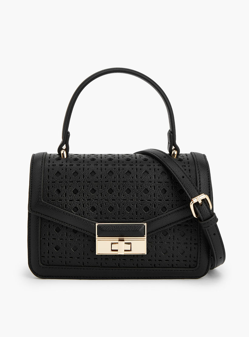 Flora Bella Laser Cut Crossbody Bag with Top Handle-women-bagsandwallets-handbags-image-1