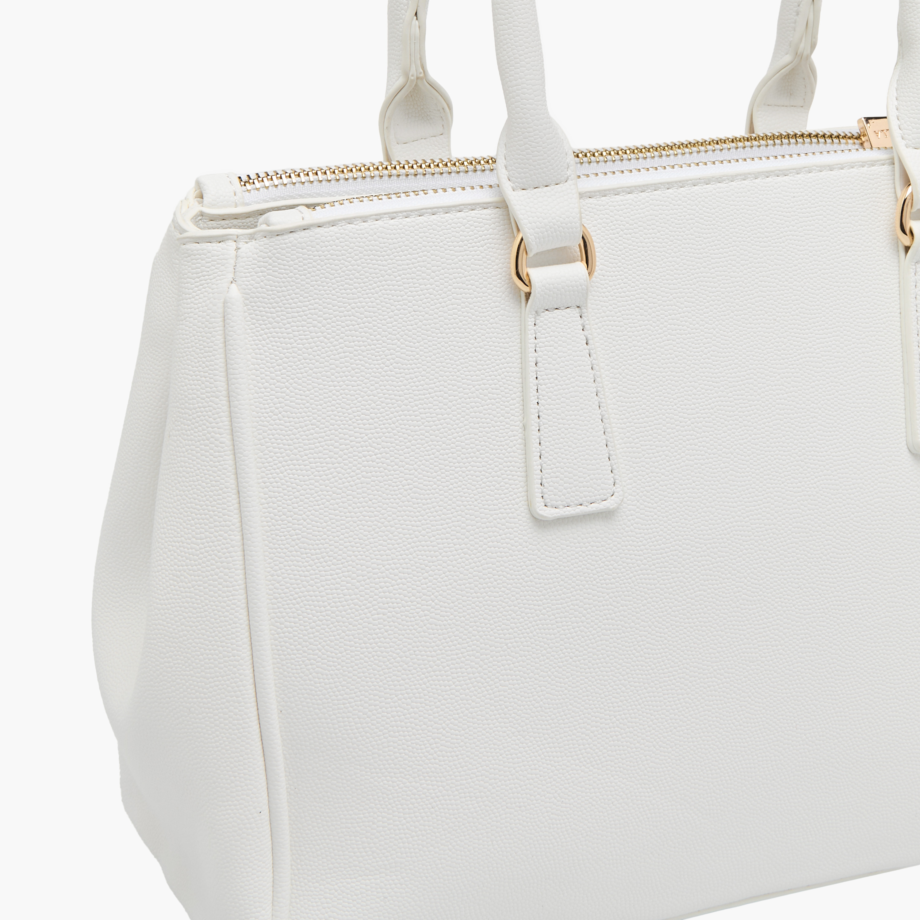 Flora Bella Textured Tote Bag with Zip Closure and Adjustable Strap-women-bagsandwallets-handbags-image-5