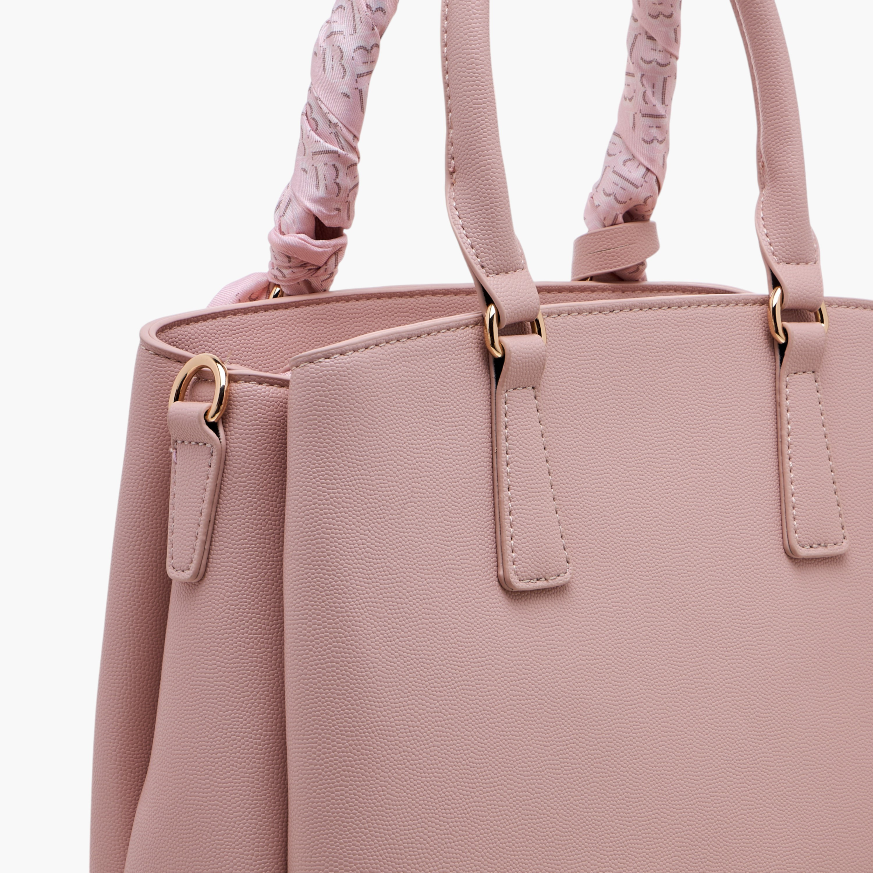Flora Bella Scarf Accent Tote Bag with Double Handle and Zip Closure-women-bagsandwallets-handbags-image-6