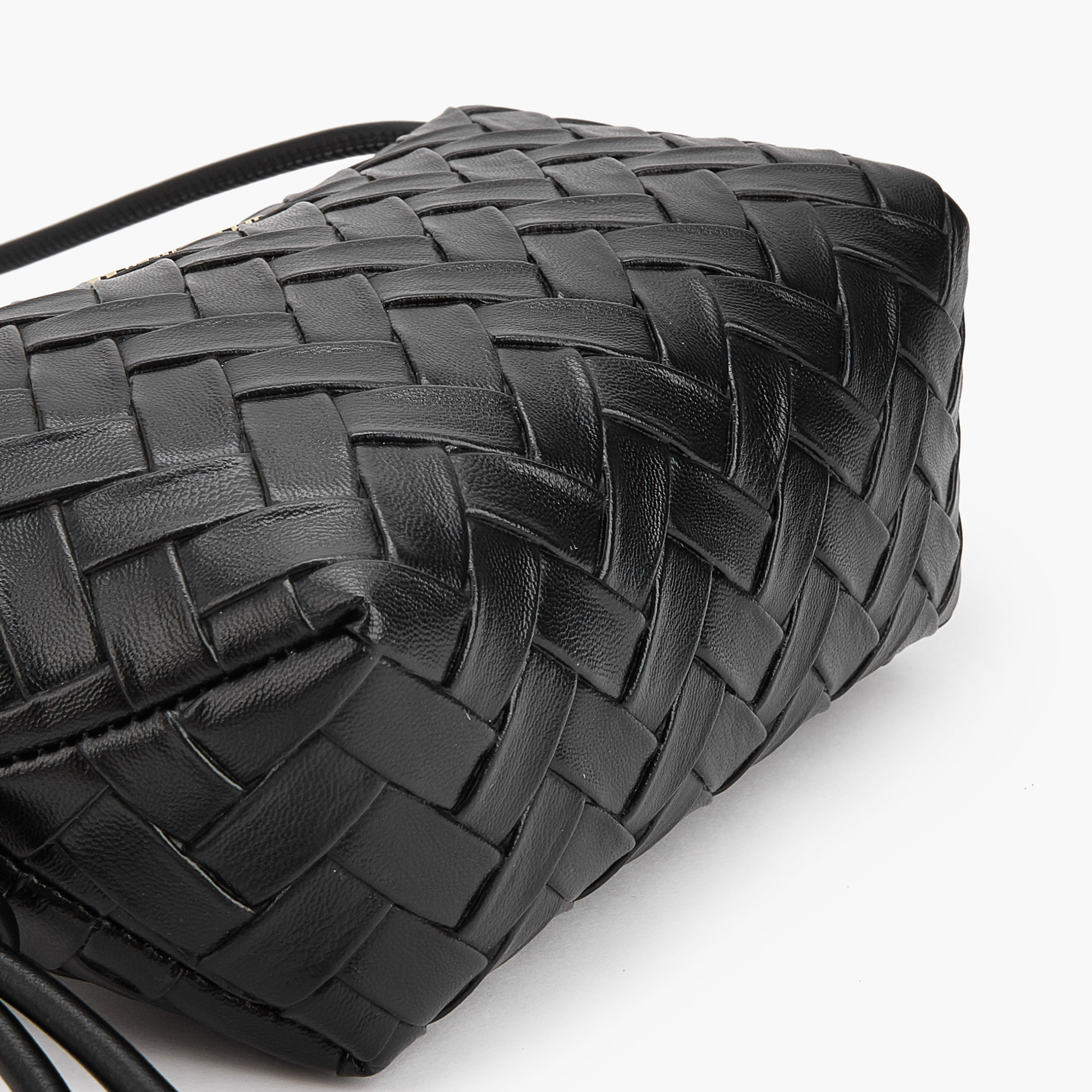 Flora Bella Textured Crossbody Bag with Sling Handle and Zip Closure-women-bagsandwallets-handbags-image-4