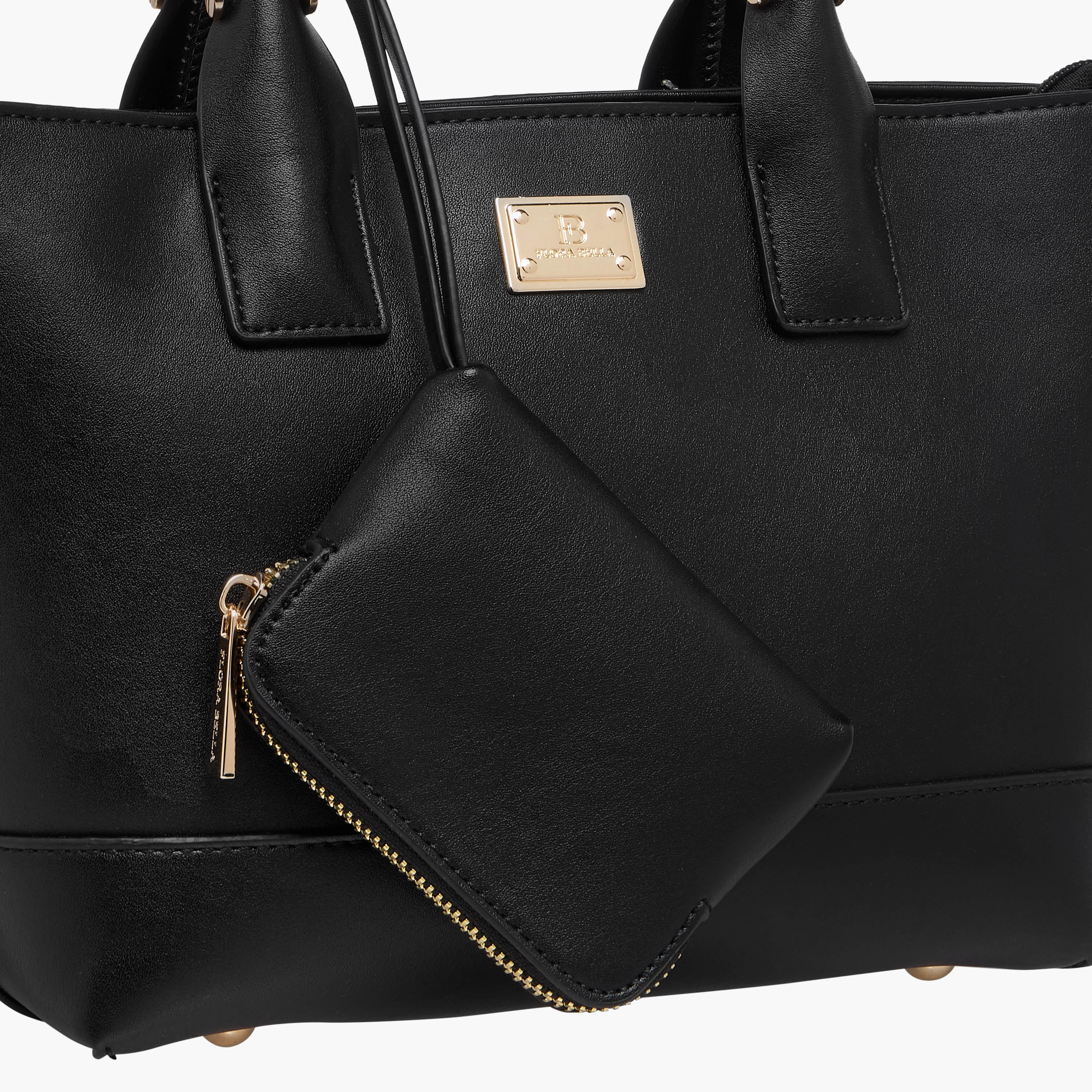 Flora Bella Solid Tote Bag with Detachable Strap and Pouch-women-bagsandwallets-handbags-image-6