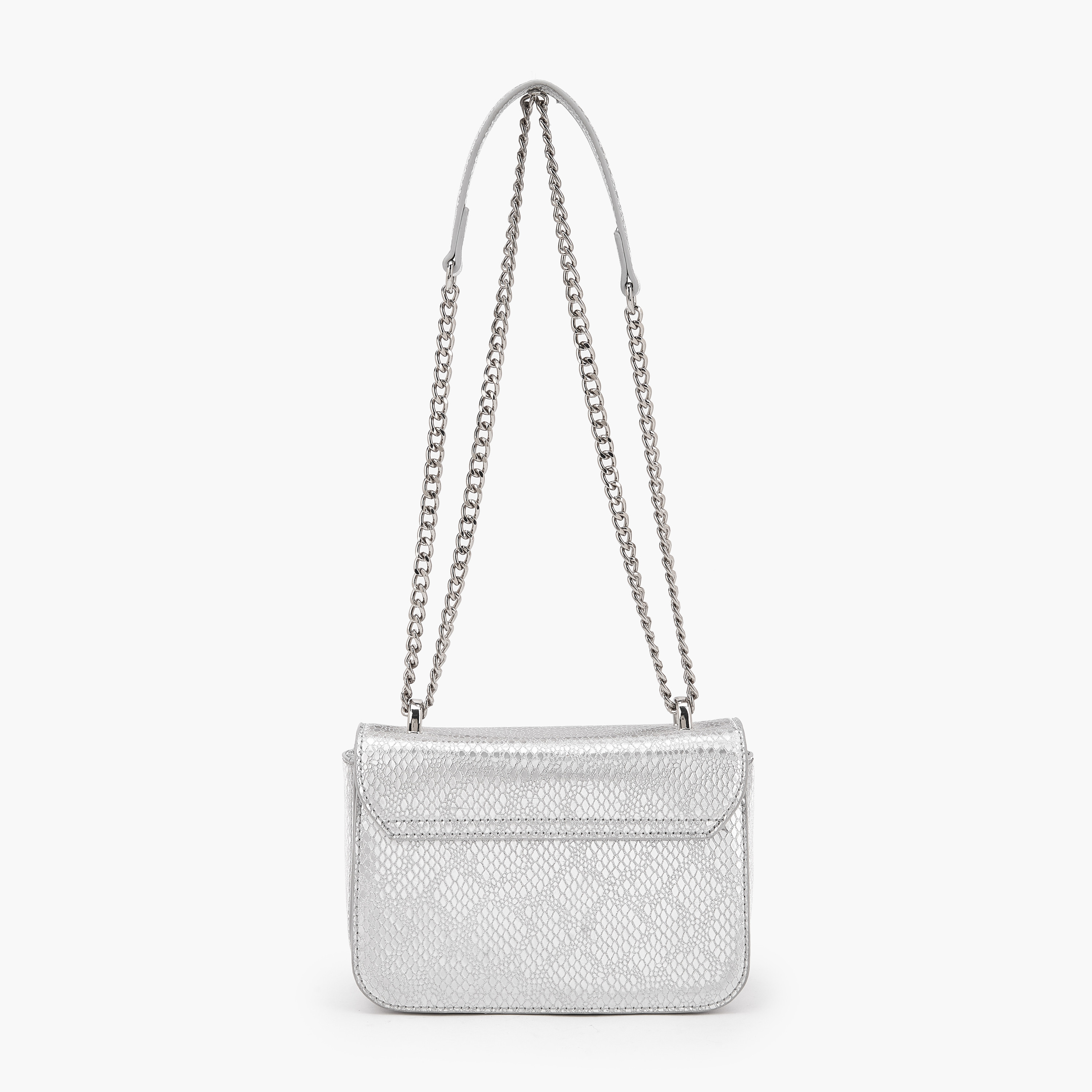 شنطة كروس بودي مزينة بشعار مع حزام سلسلة من فلورا بيلا-women-bagsandwallets-handbags-image-5