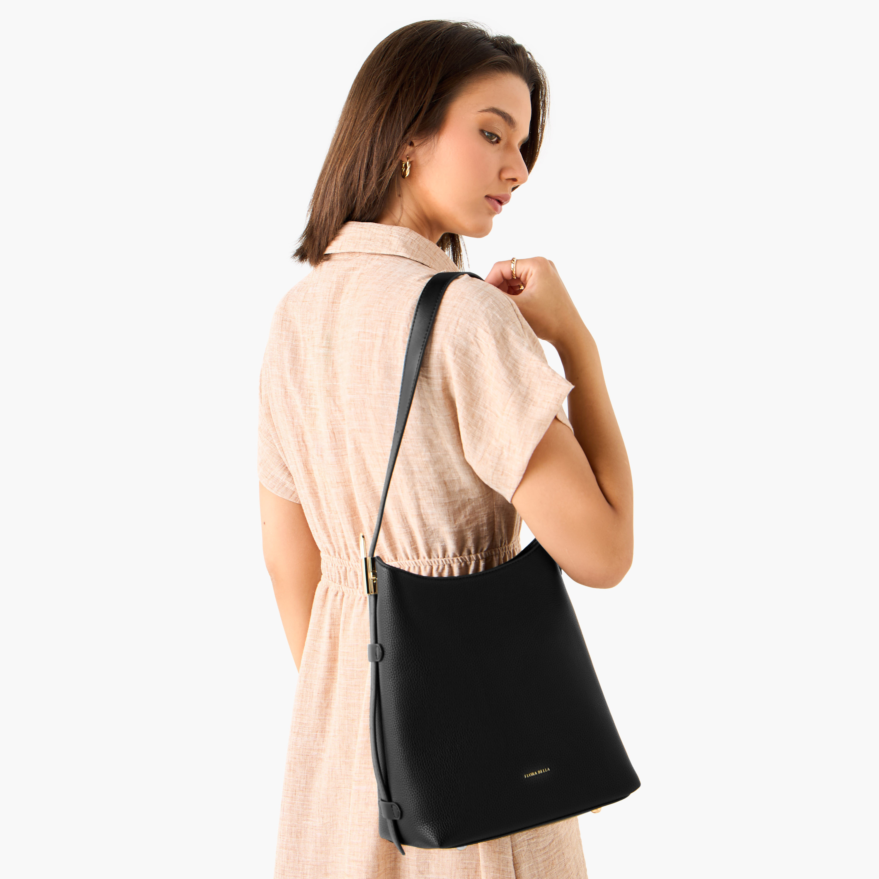 Flora Bella Solid Shoulder Bag with Pouch-women-bagsandwallets-handbags-image-2