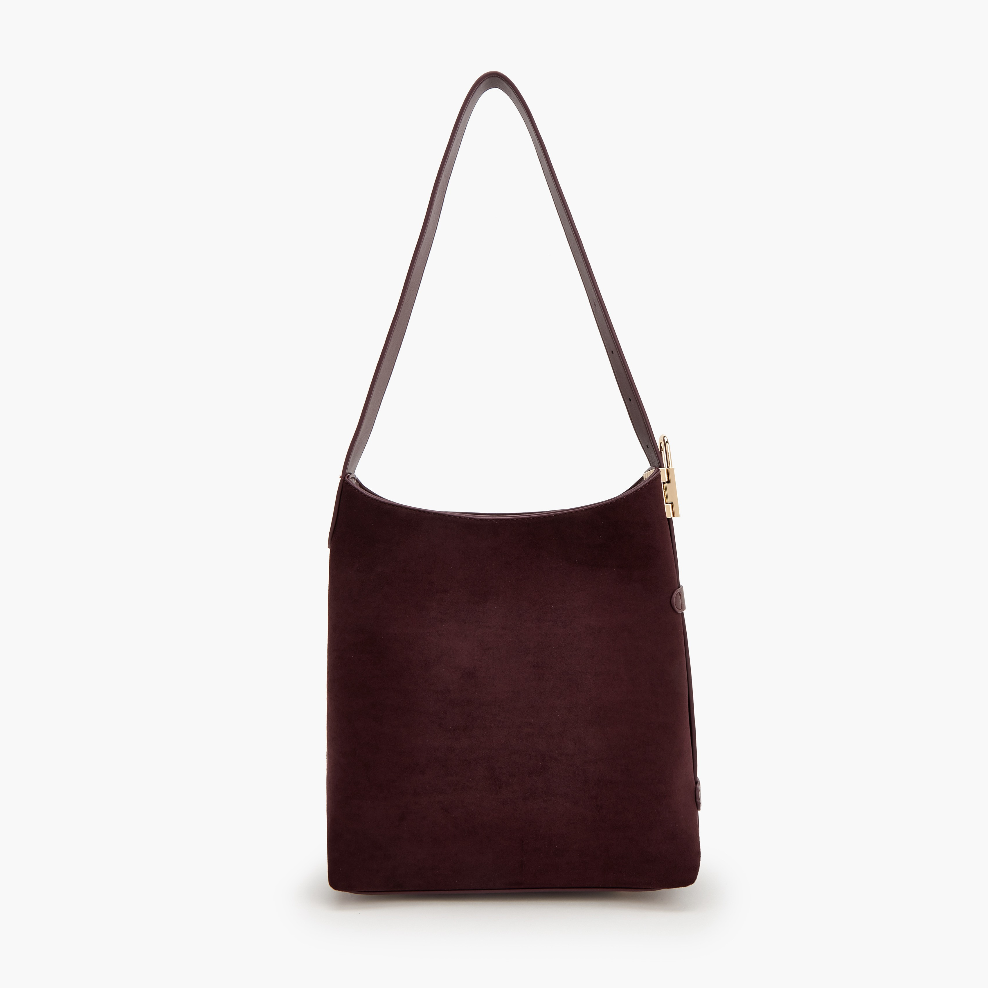 شنطة كتف بطبعات مونوجرام مع محفظة من فلورا بيلا-women-bagsandwallets-handbags-image-4