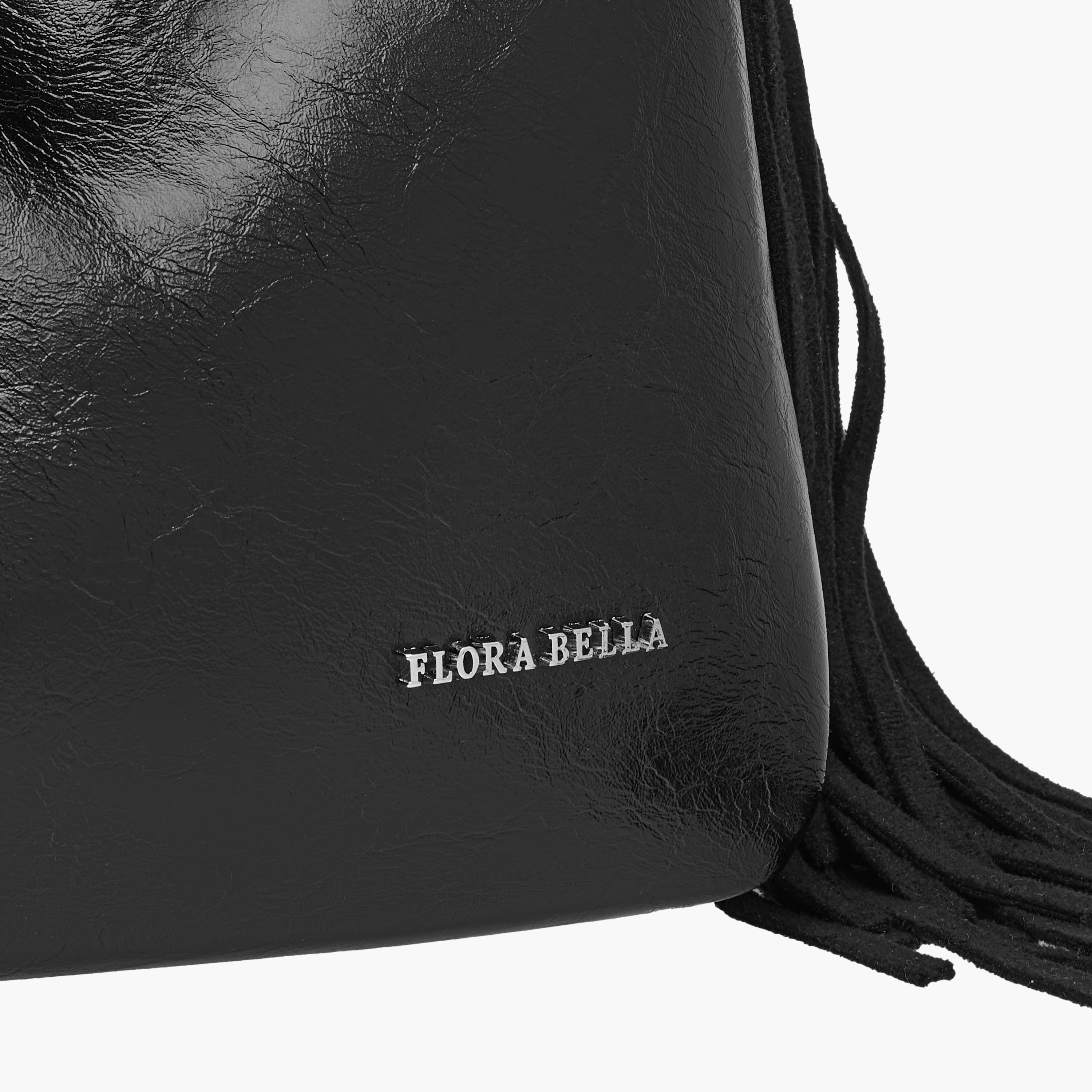 Flora Bella Textured Shoulder Bag with Adjustable Strap and Zip Closure-women-bagsandwallets-handbags-image-6
