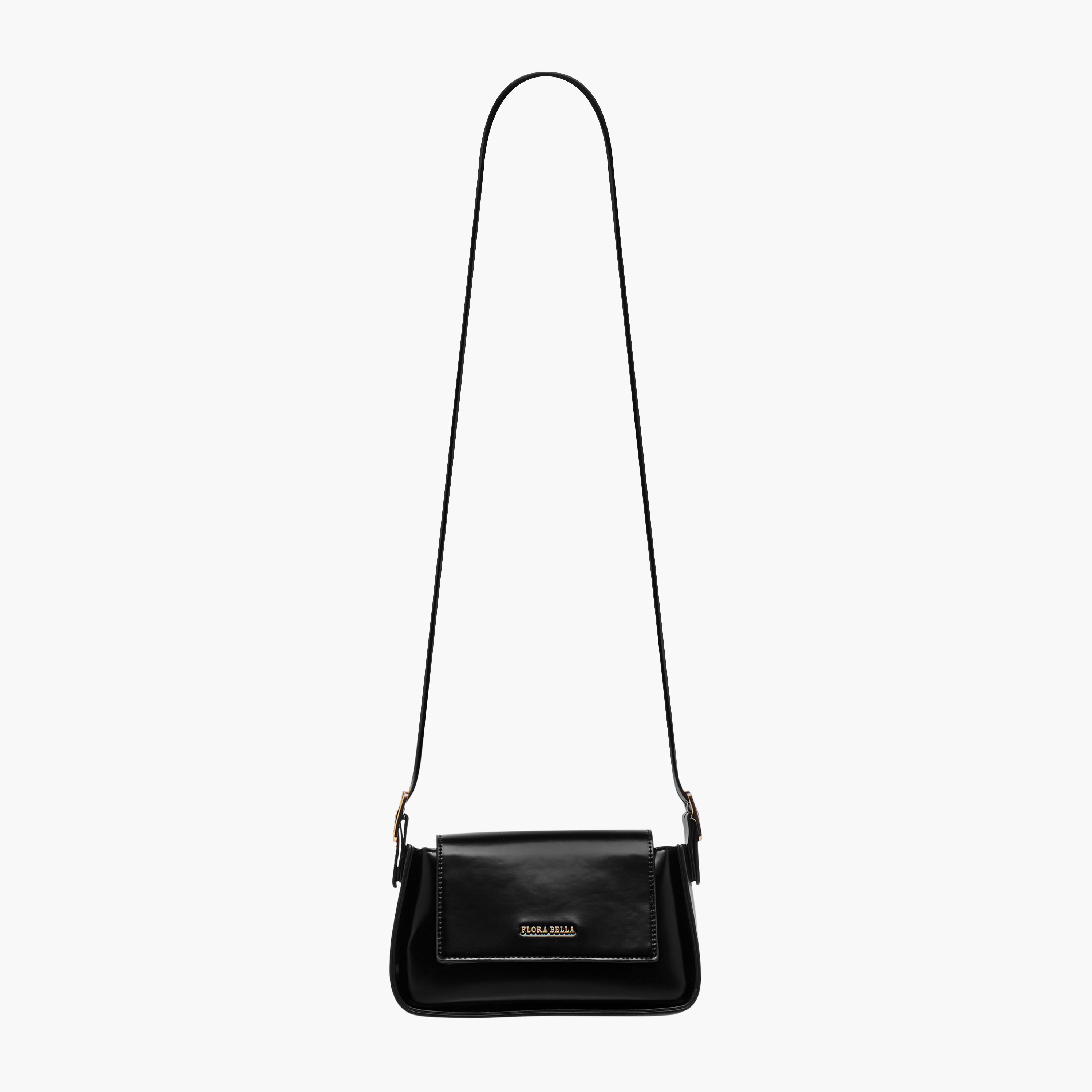 Flora Bella Solid Crossbody Bag with Adjustable Strap-women-bagsandwallets-handbags-image-2