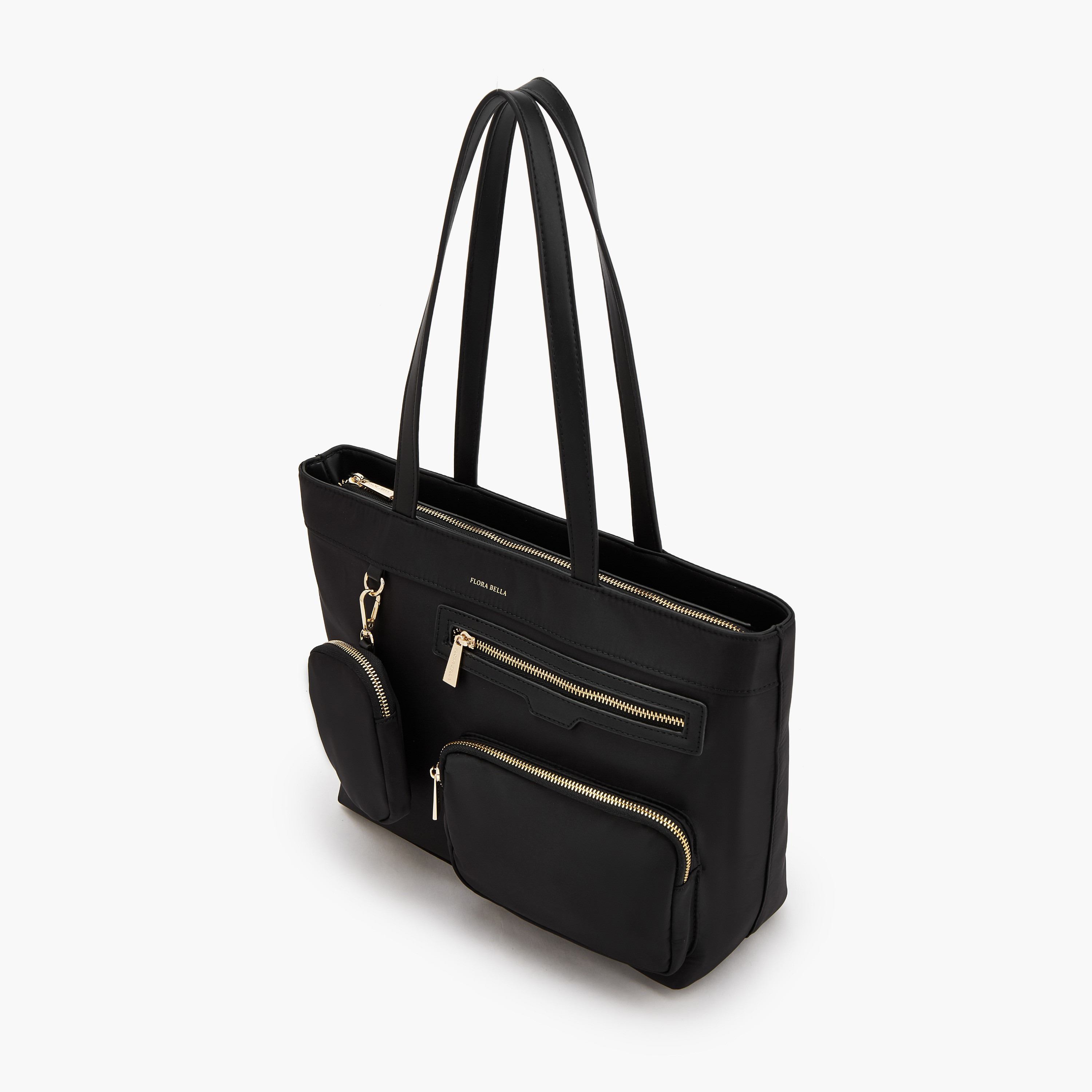 Flora Bella Solid Tote Bag with Double Handle-women-bagsandwallets-handbags-image-5
