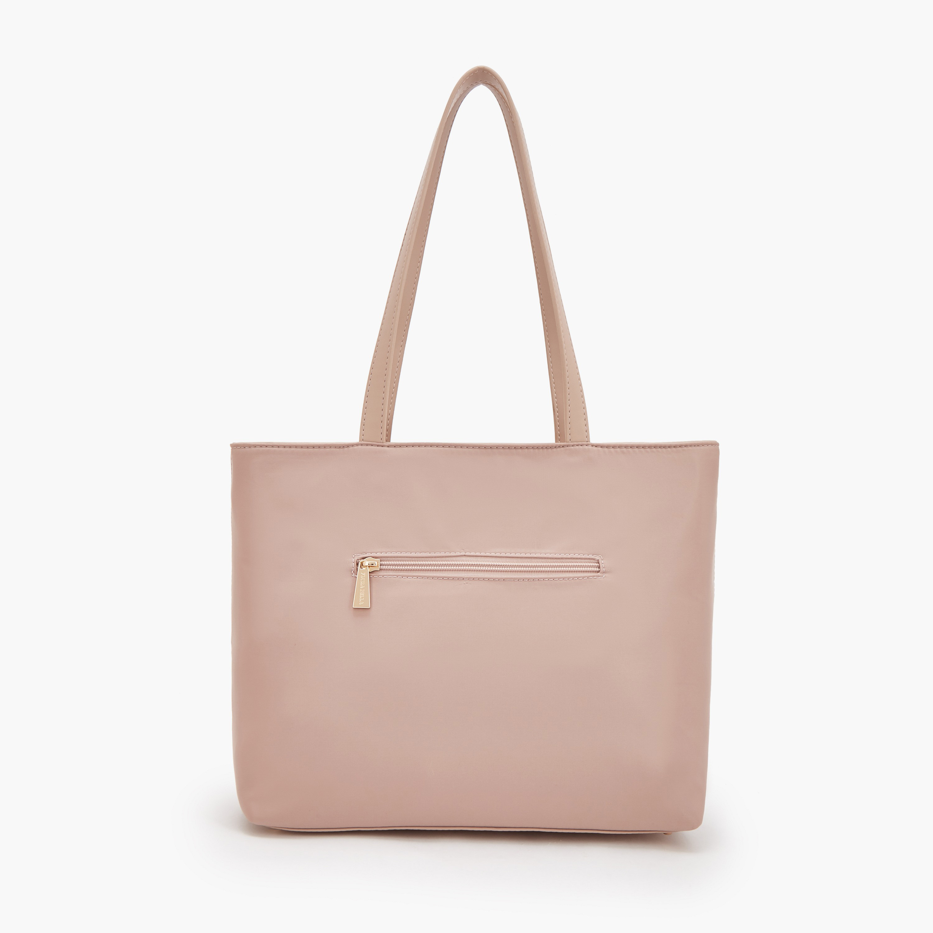 Flora Bella Solid Tote Bag with Double Handle-women-bagsandwallets-handbags-image-2
