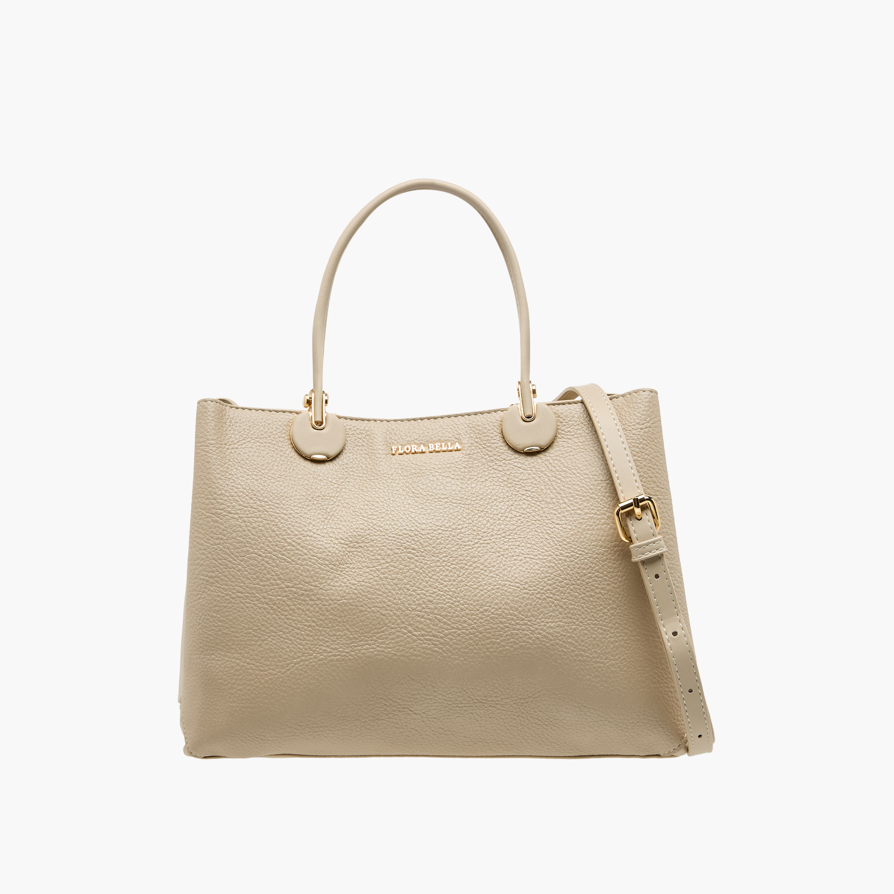 شنطة توتي سادة بحزام قابل للفصل من فلورا بيلا-women-bagsandwallets-handbags-image-1