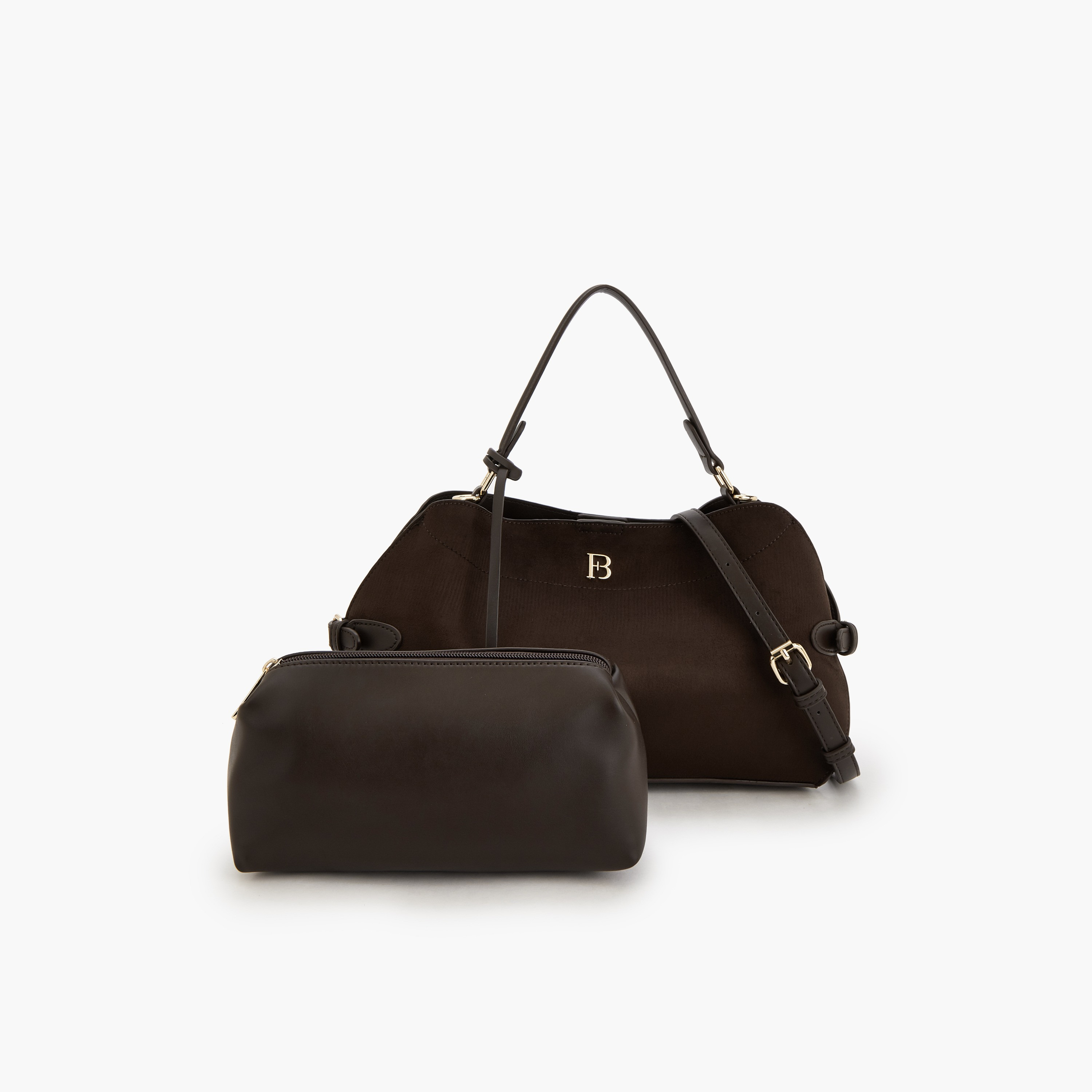 شنطة توتي بزينة إبزيم مع شنطة صغيرة من فلورا بيلا-women-bagsandwallets-handbags-image-1
