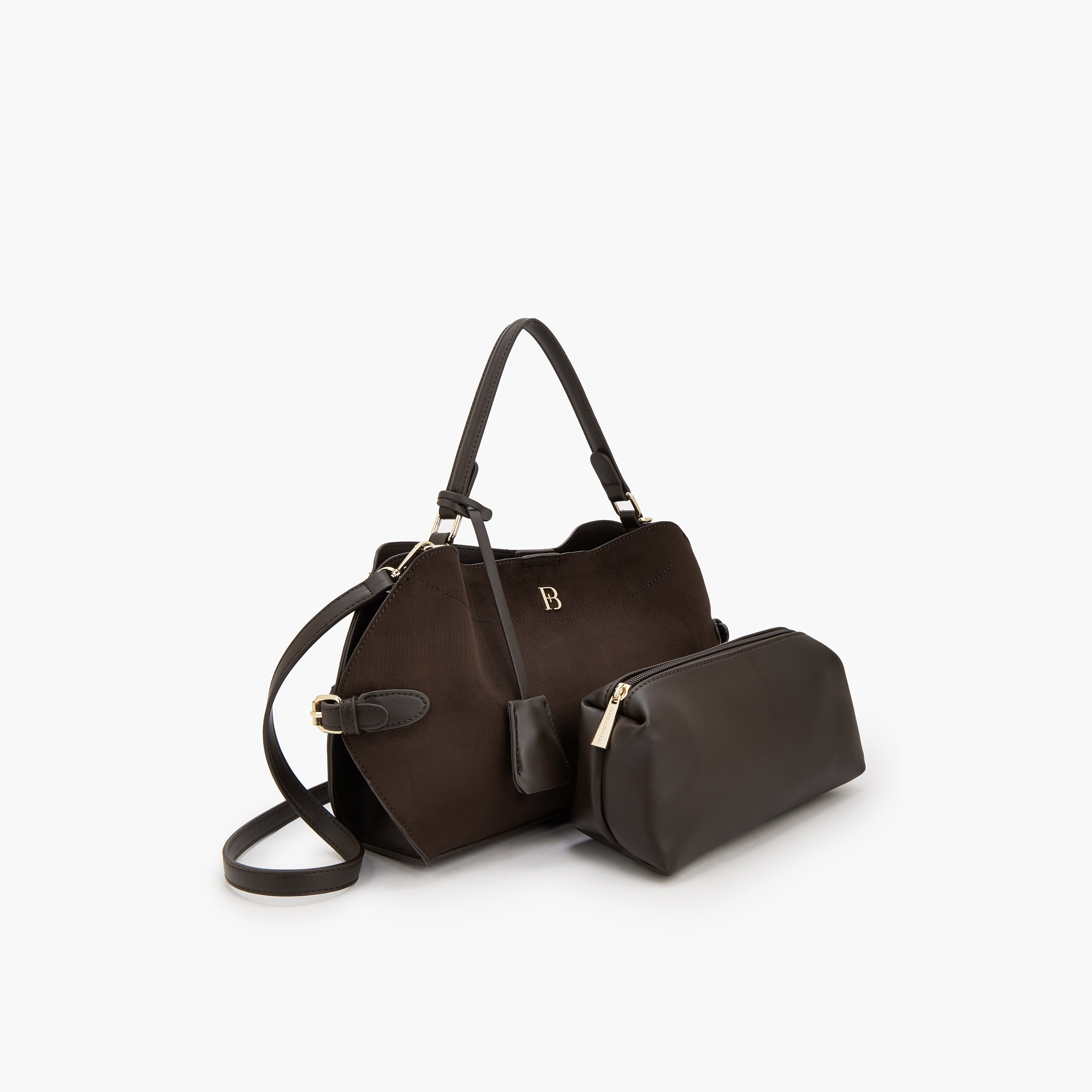 شنطة توتي بزينة إبزيم مع شنطة صغيرة من فلورا بيلا-women-bagsandwallets-handbags-image-2
