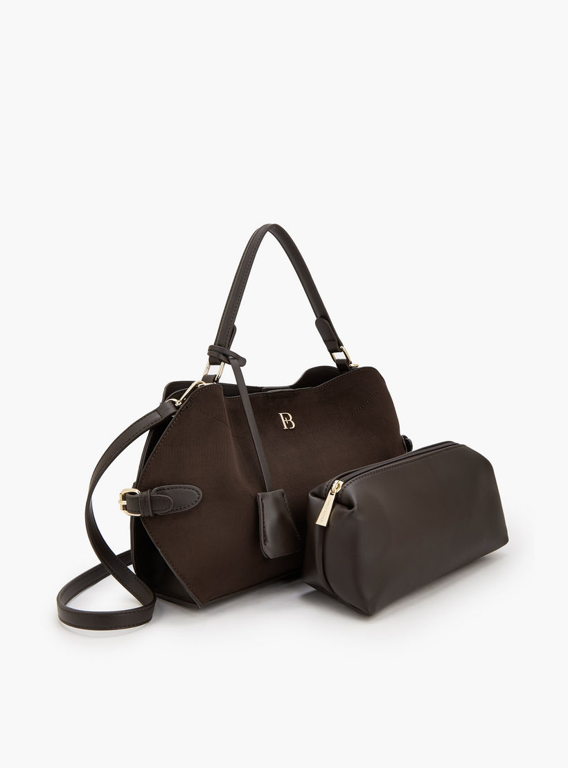 شنطة توتي بزينة إبزيم مع شنطة صغيرة من فلورا بيلا-women-bagsandwallets-handbags-image-2