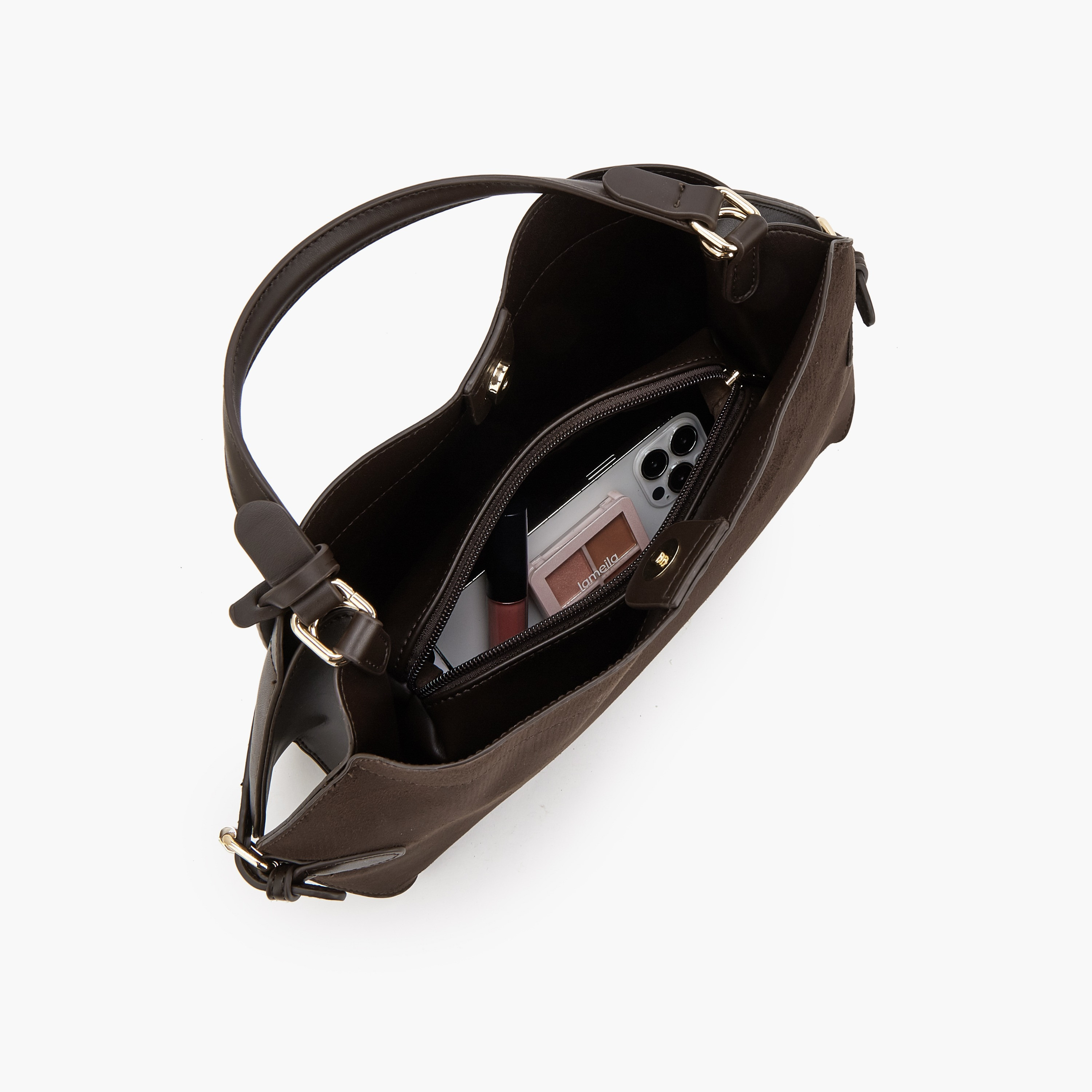 شنطة توتي بزينة إبزيم مع شنطة صغيرة من فلورا بيلا-women-bagsandwallets-handbags-image-3