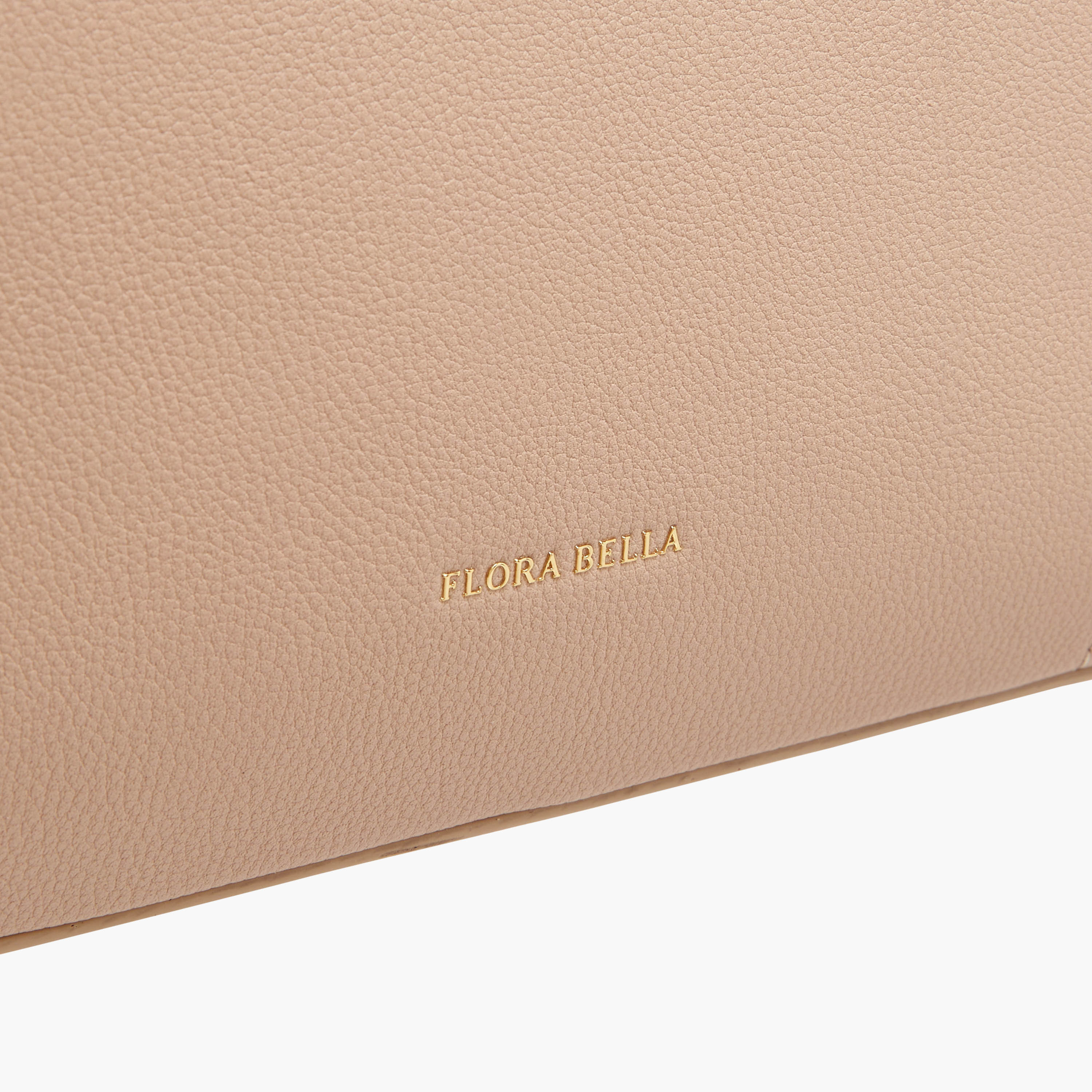 Flora Bella Textured Tote Bag with Zip Closure and Double Handle-women-bagsandwallets-handbags-image-4