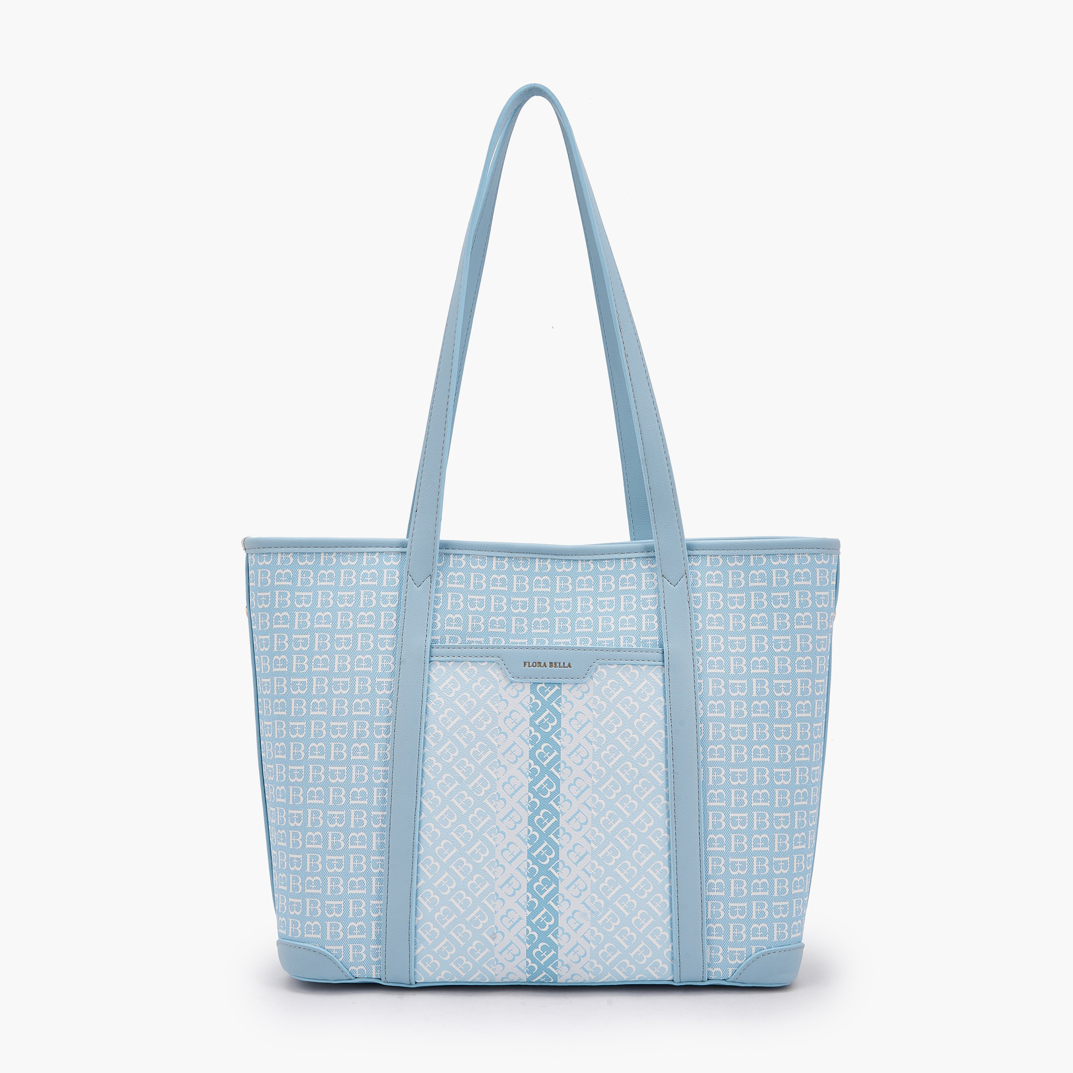 شنطة توتي بطبعات مونوجرام ومقابض مزدوجة من فلورا بيلا-women-bagsandwallets-handbags-image-1