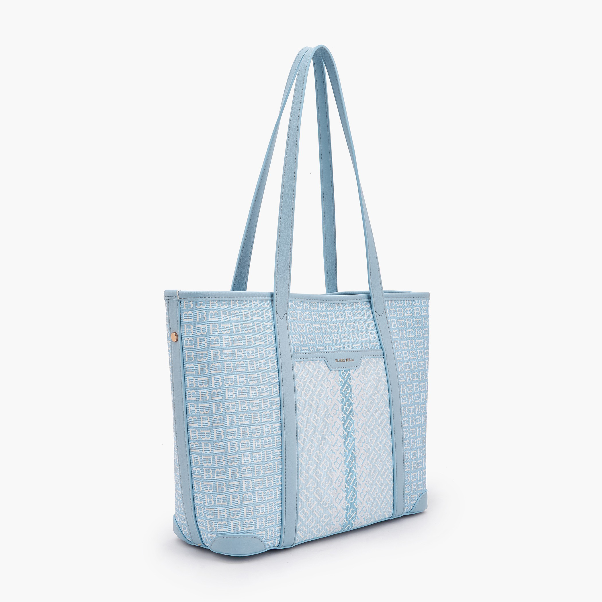 شنطة توتي بطبعات مونوجرام ومقابض مزدوجة من فلورا بيلا-women-bagsandwallets-handbags-image-2
