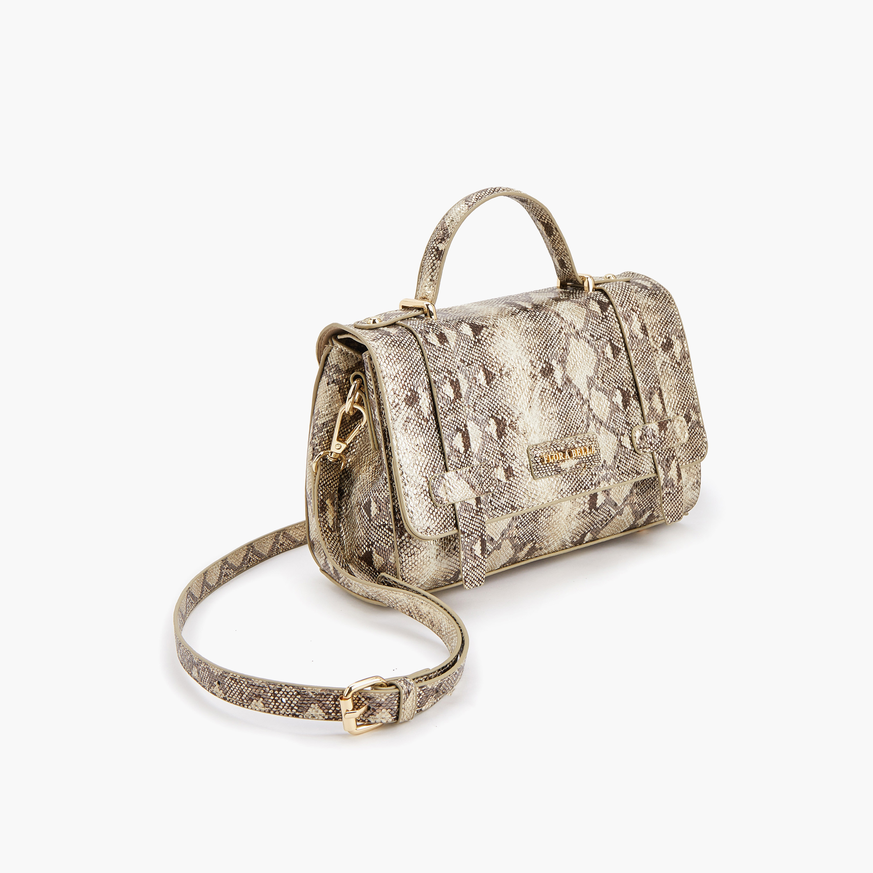 Flora Bella Animal Print Satchel Bag with Detachable Strap-women-bagsandwallets-handbags-image-2