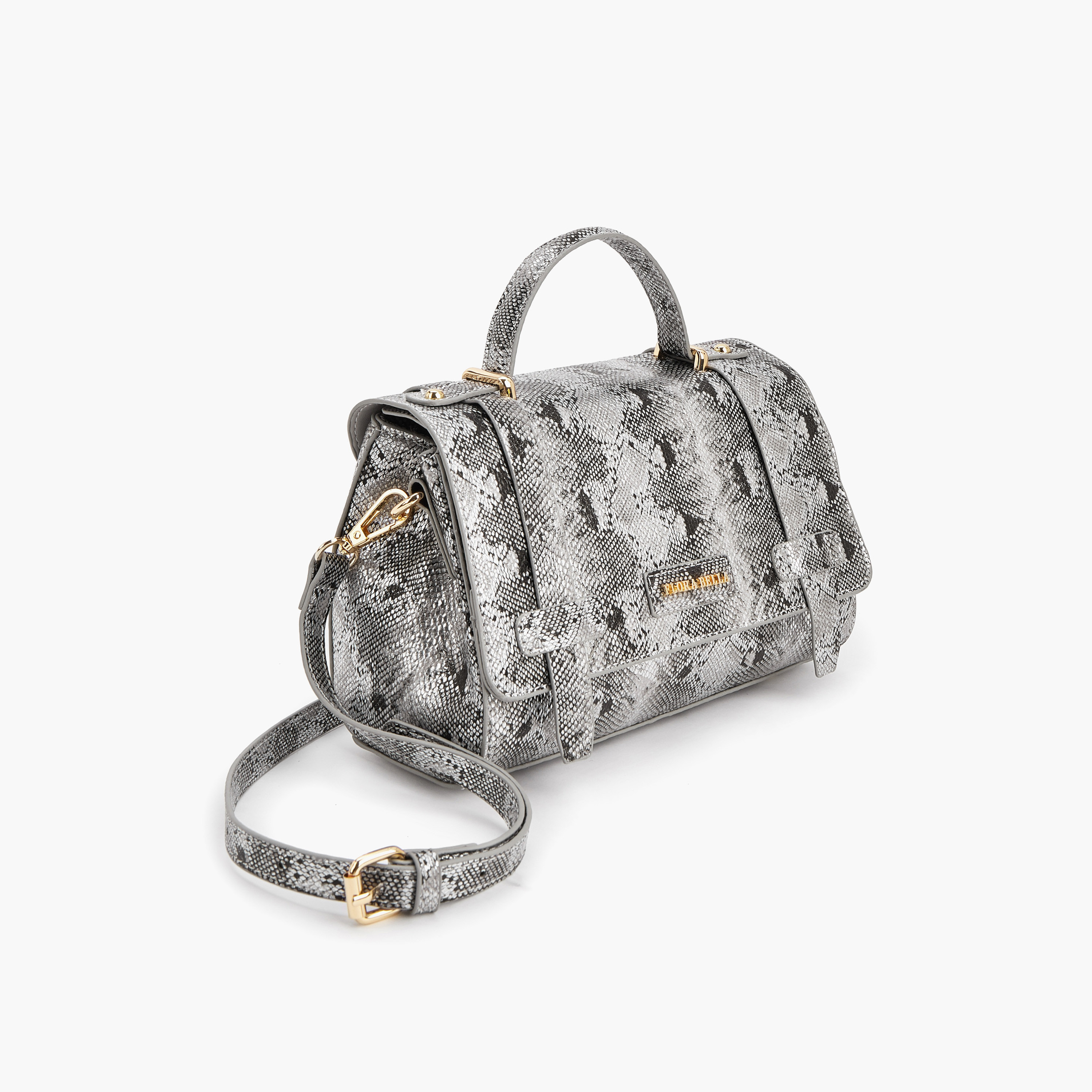 Flora Bella Animal Print Satchel Bag with Detachable Strap-women-bagsandwallets-handbags-image-2